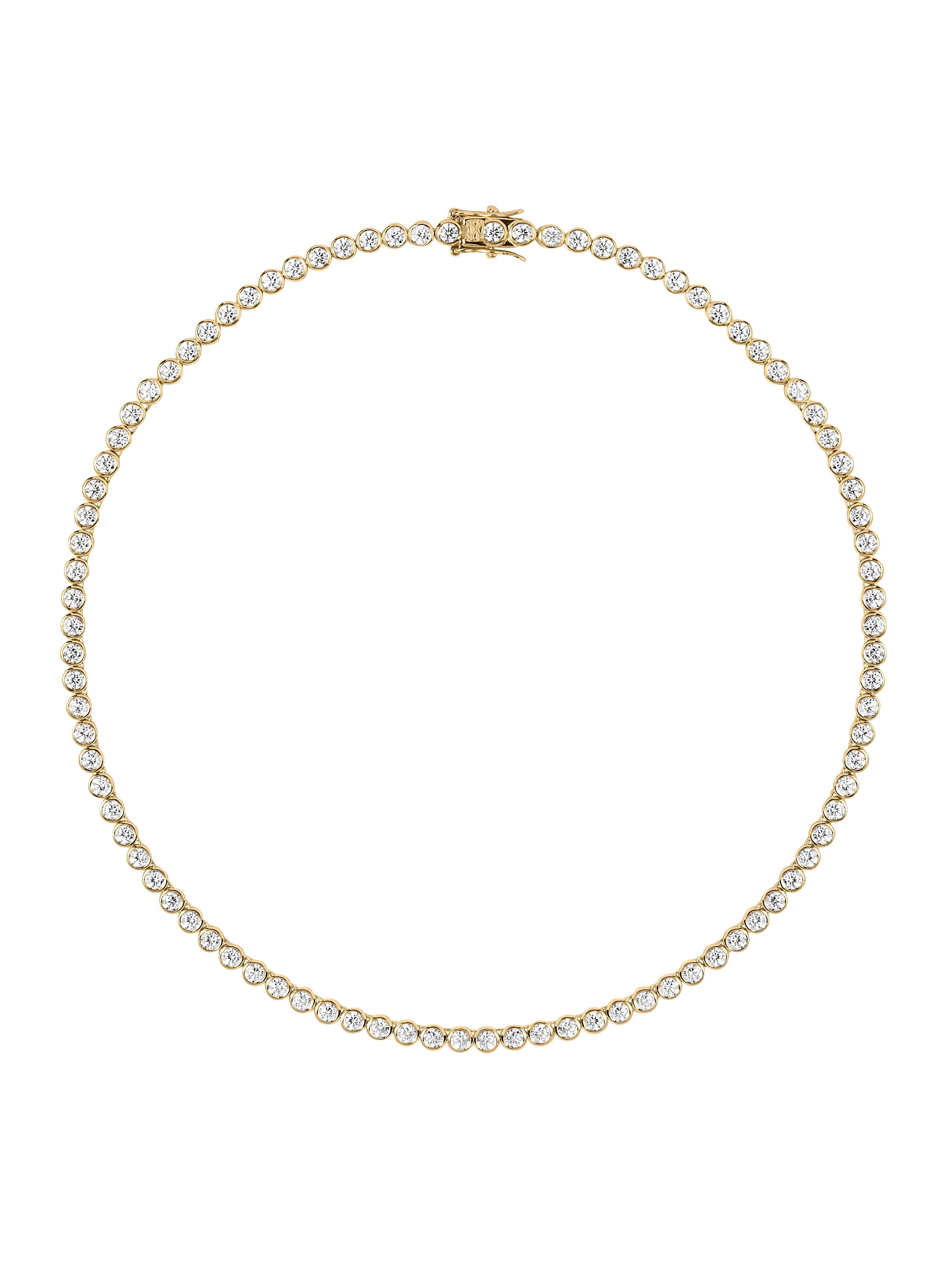 Dorsey - JAMES BEZEL RIVIÈRE NECKLACE IN MOISSANITE