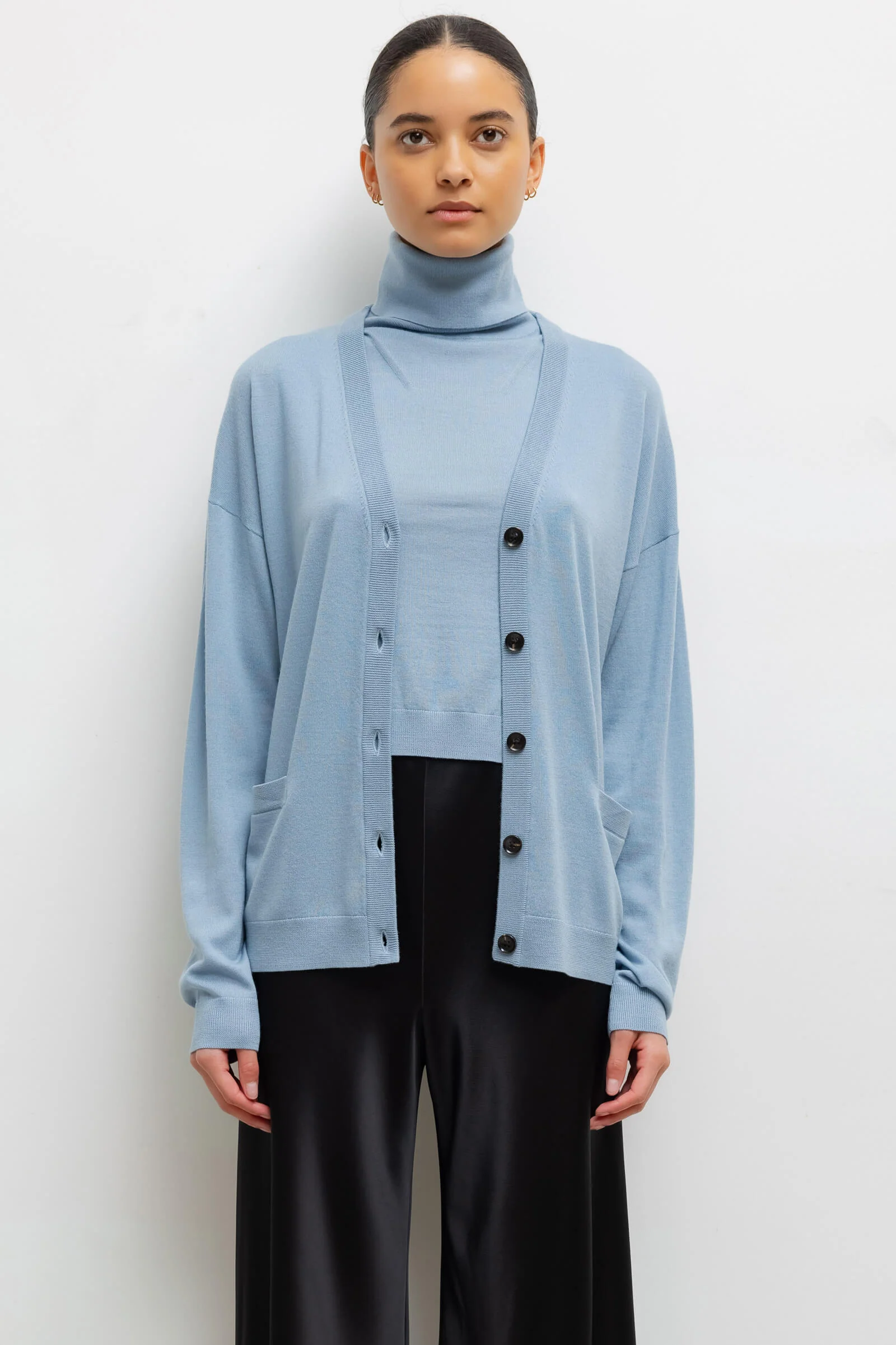 Leset - James V Neck Cardigan