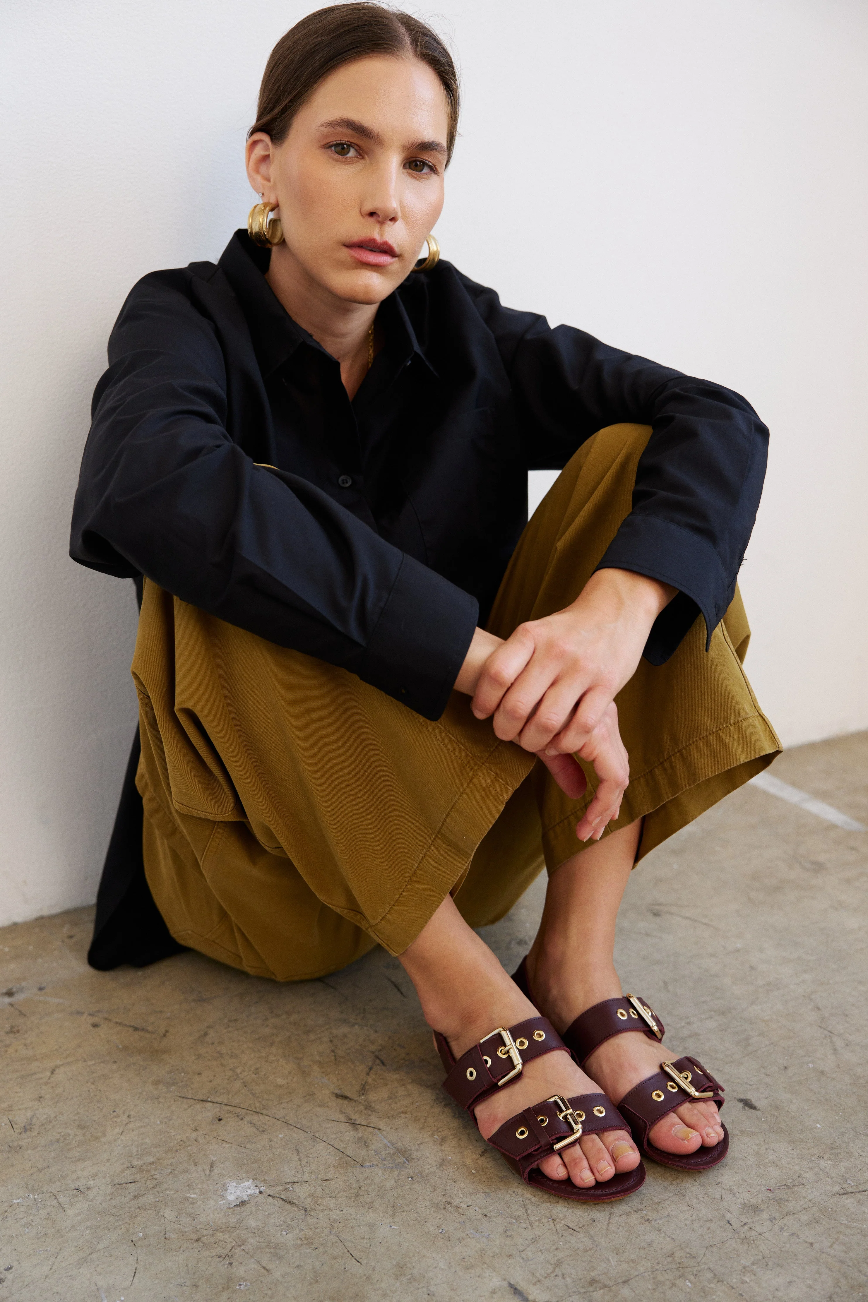 Jamie Haller - The Baggy Painter Crop in Avo - Image 8