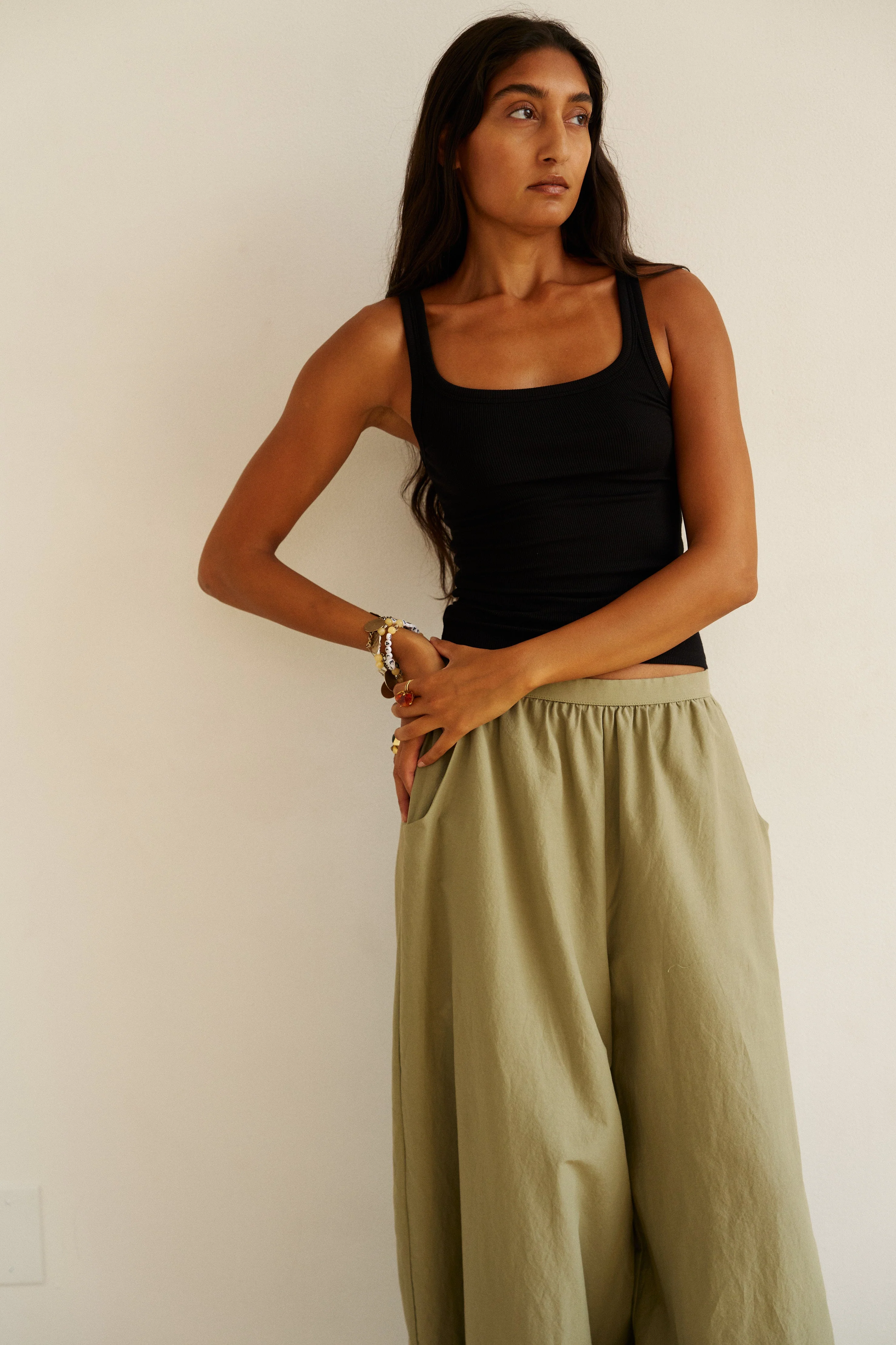 Jamie Haller - The Balloon Pant in Eucalyptus - Image 5