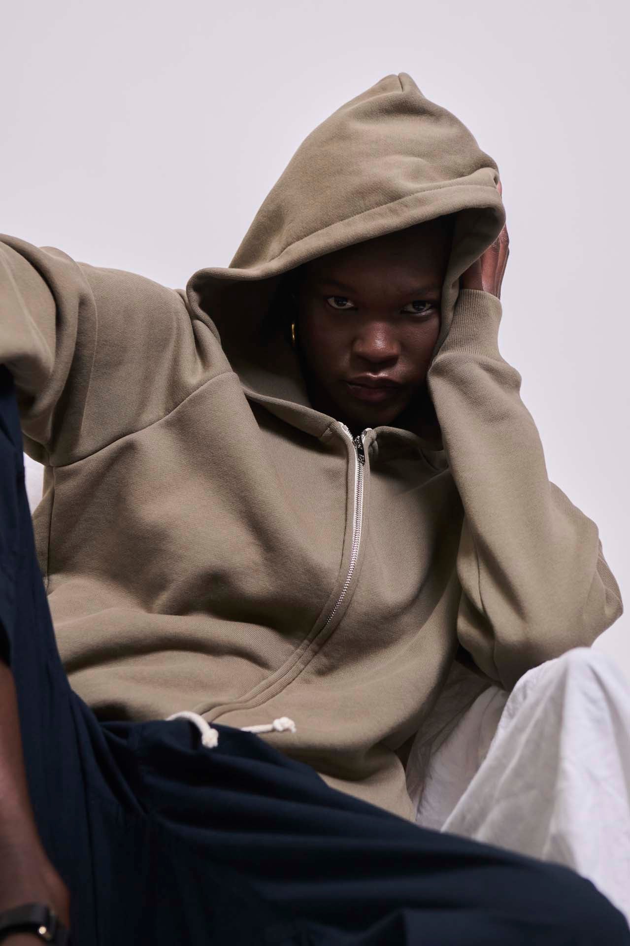Jamie Haller - The Bird Hoodie in Loden - Image 5