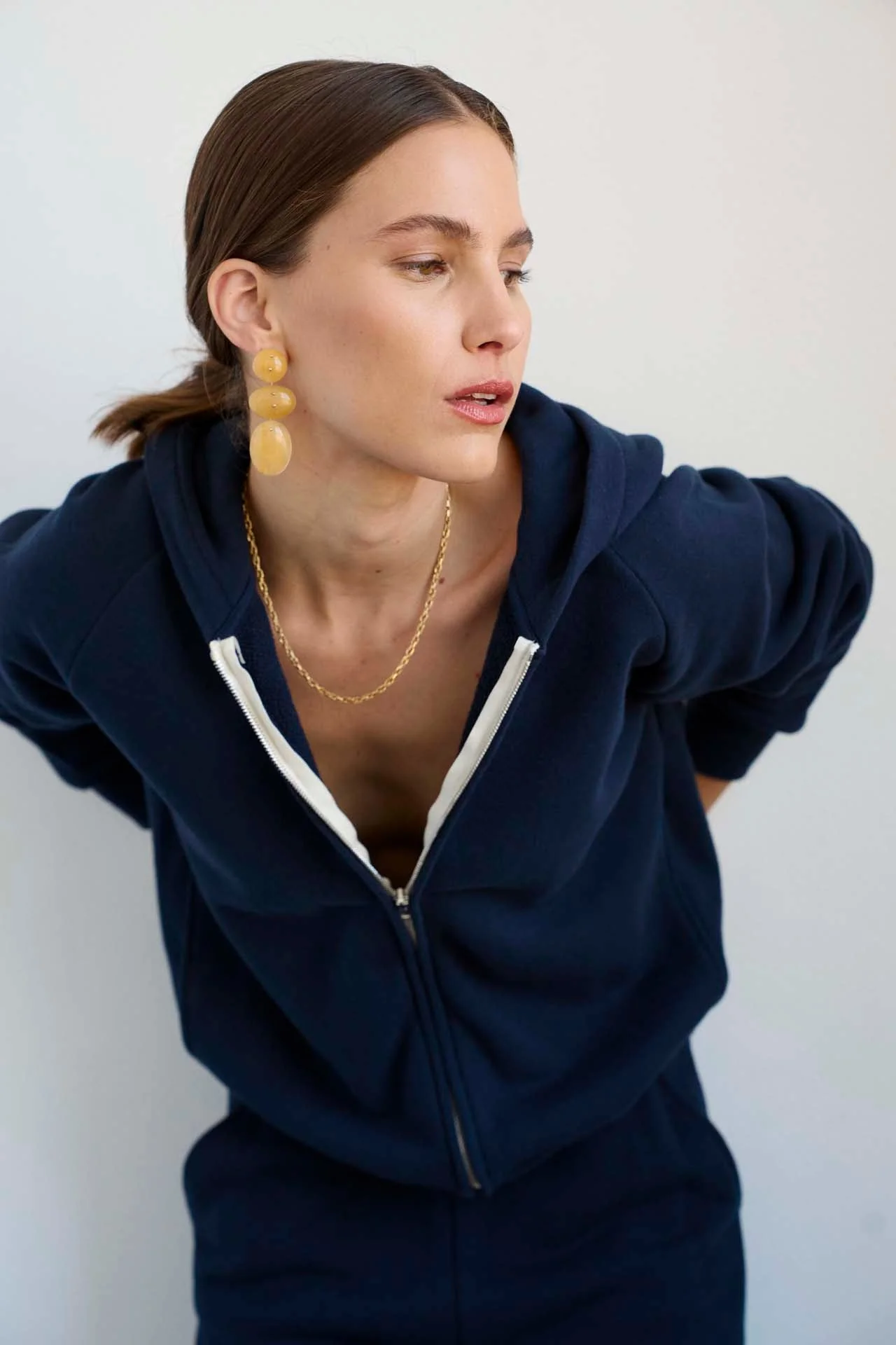 Jamie Haller - The Bird Hoodie in Navy