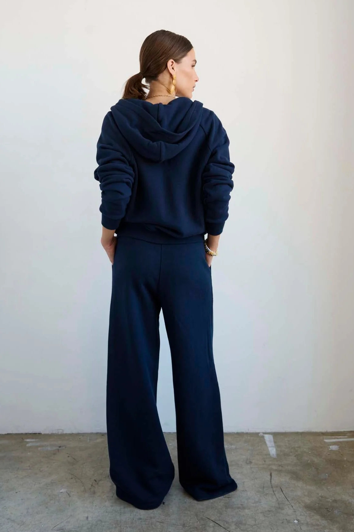 Jamie Haller - The Bird Hoodie in Navy - Image 6