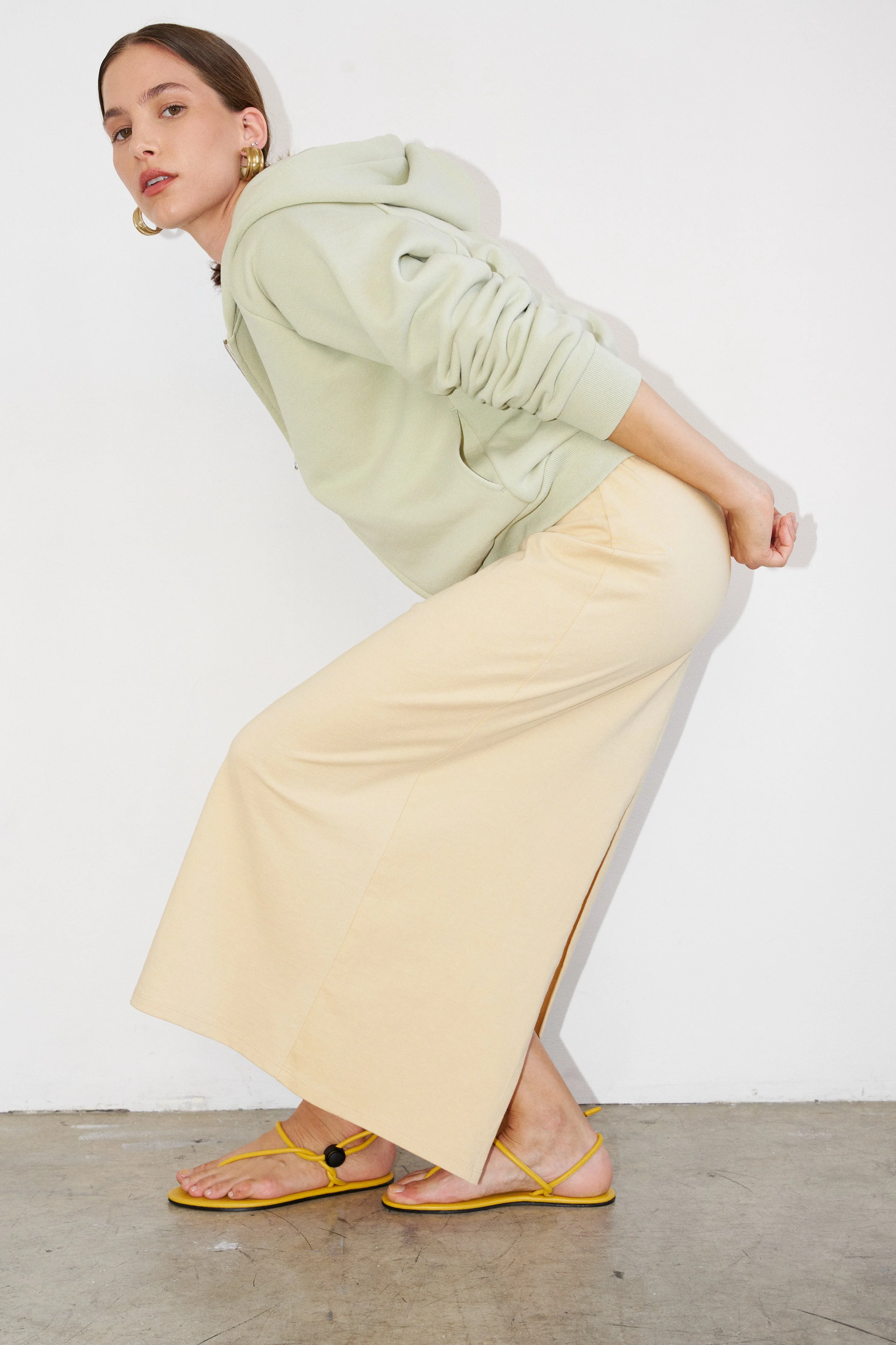 Jamie Haller - The Bird Hoodie in Pistachio - Image 4