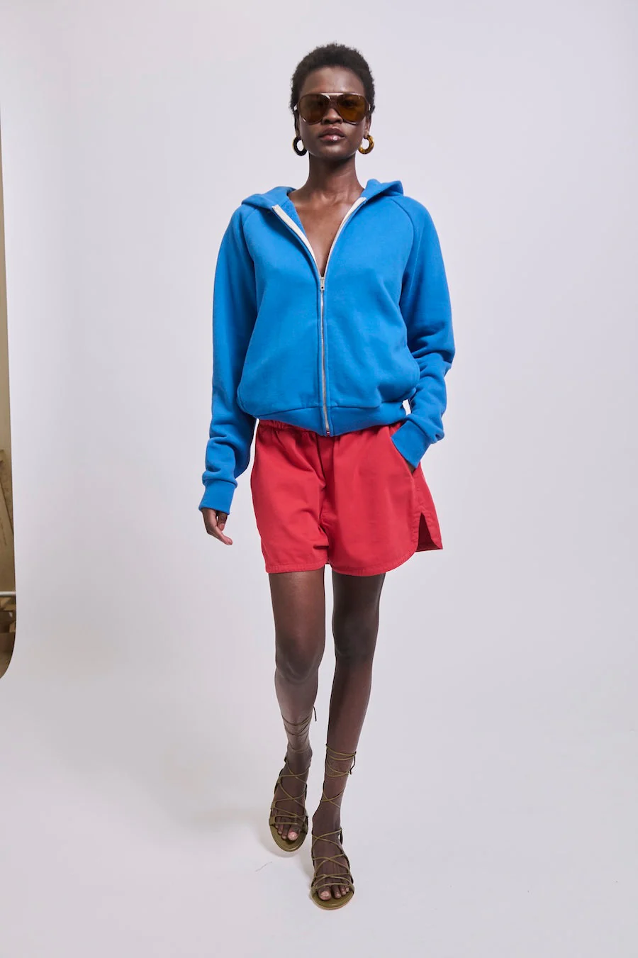 Jamie Haller - The Bird Hoodie in Royal Blue