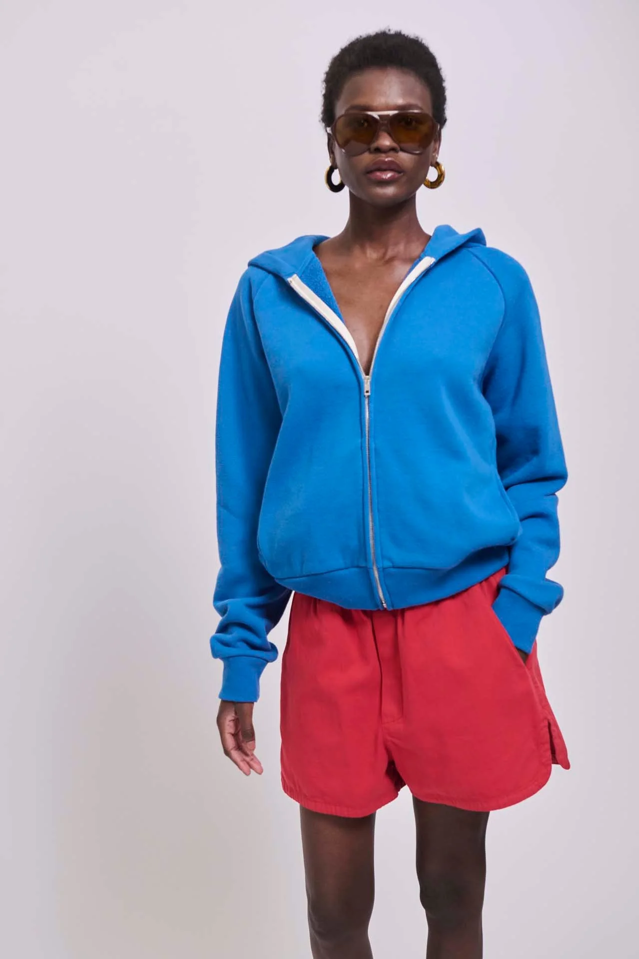 Jamie Haller - The Bird Hoodie in Royal Blue - Image 2