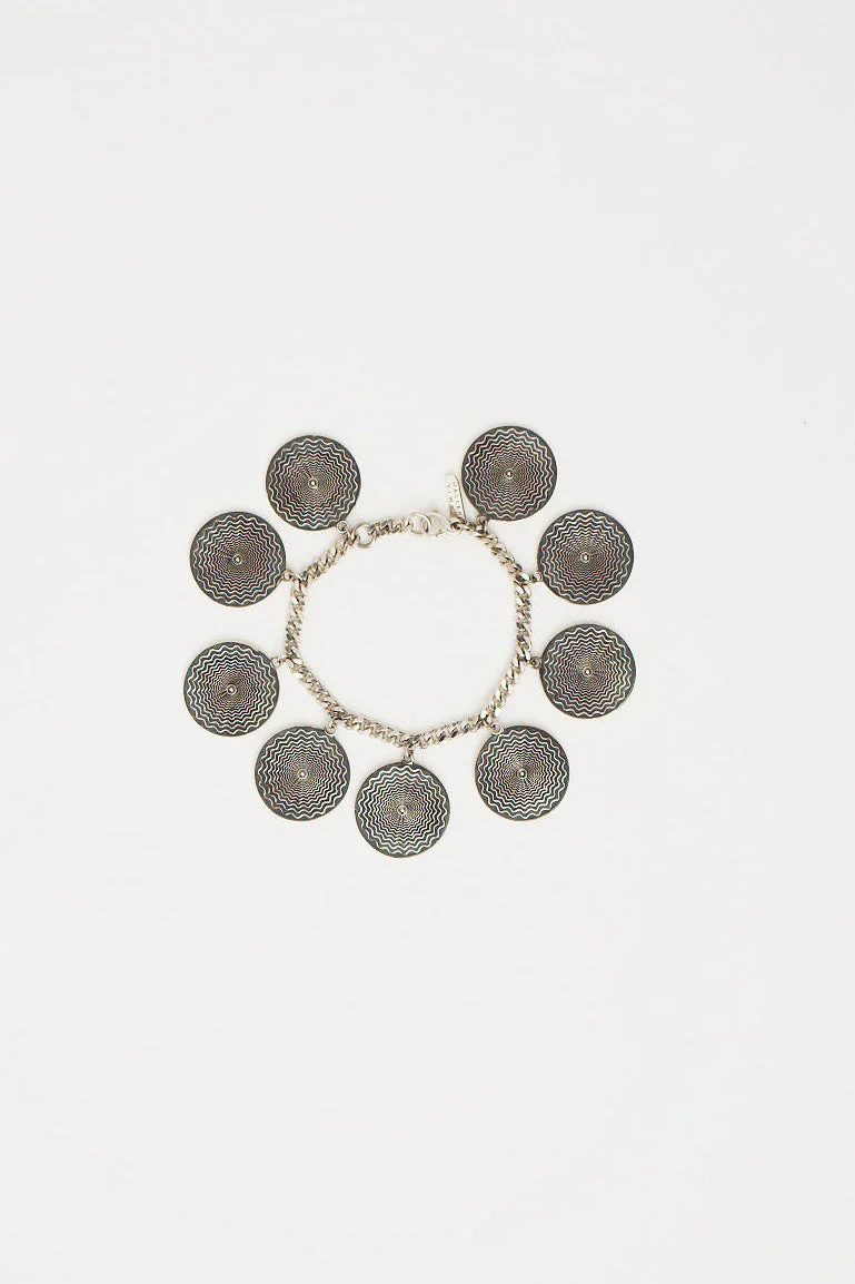 Jamie Haller - The Chaos Sunburst Charm Bracelet in Sterling Silver - Image 6