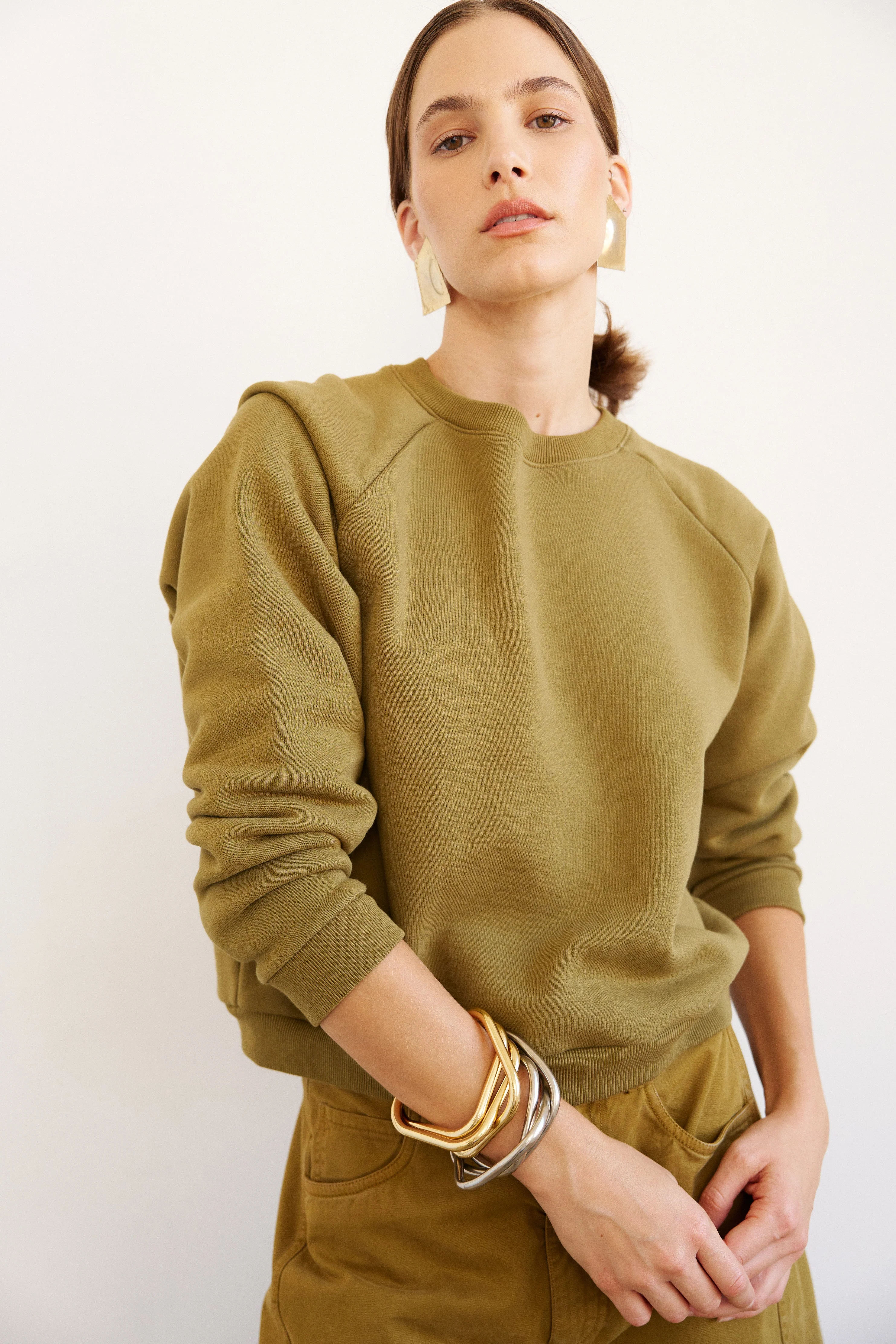 Jamie Haller - The Daily Sweatshirt in Avo - Image 5