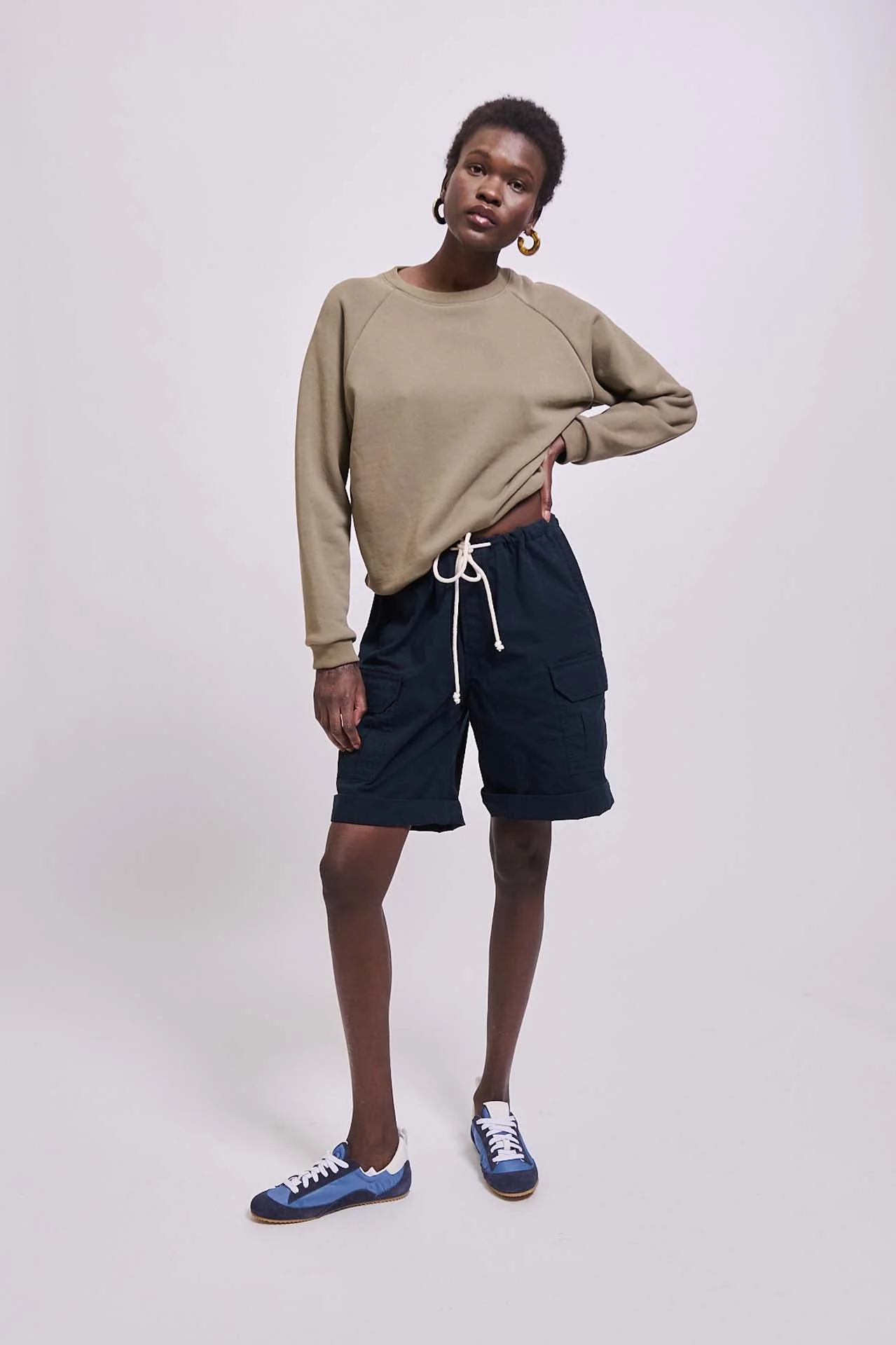 Jamie Haller - The Daily Sweatshirt in Loden - Image 4
