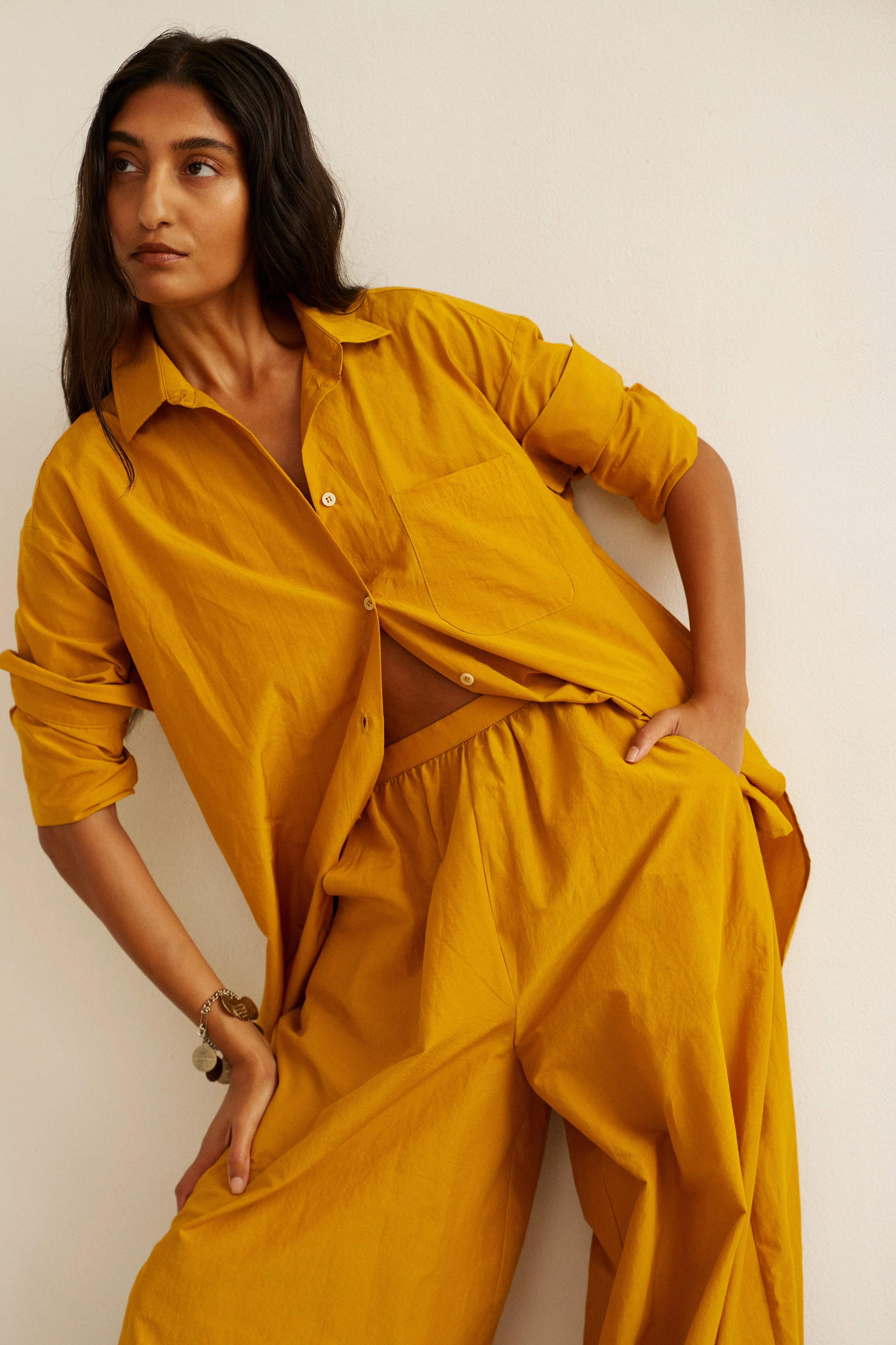 Jamie Haller - The Essential Shirt in Turmeric