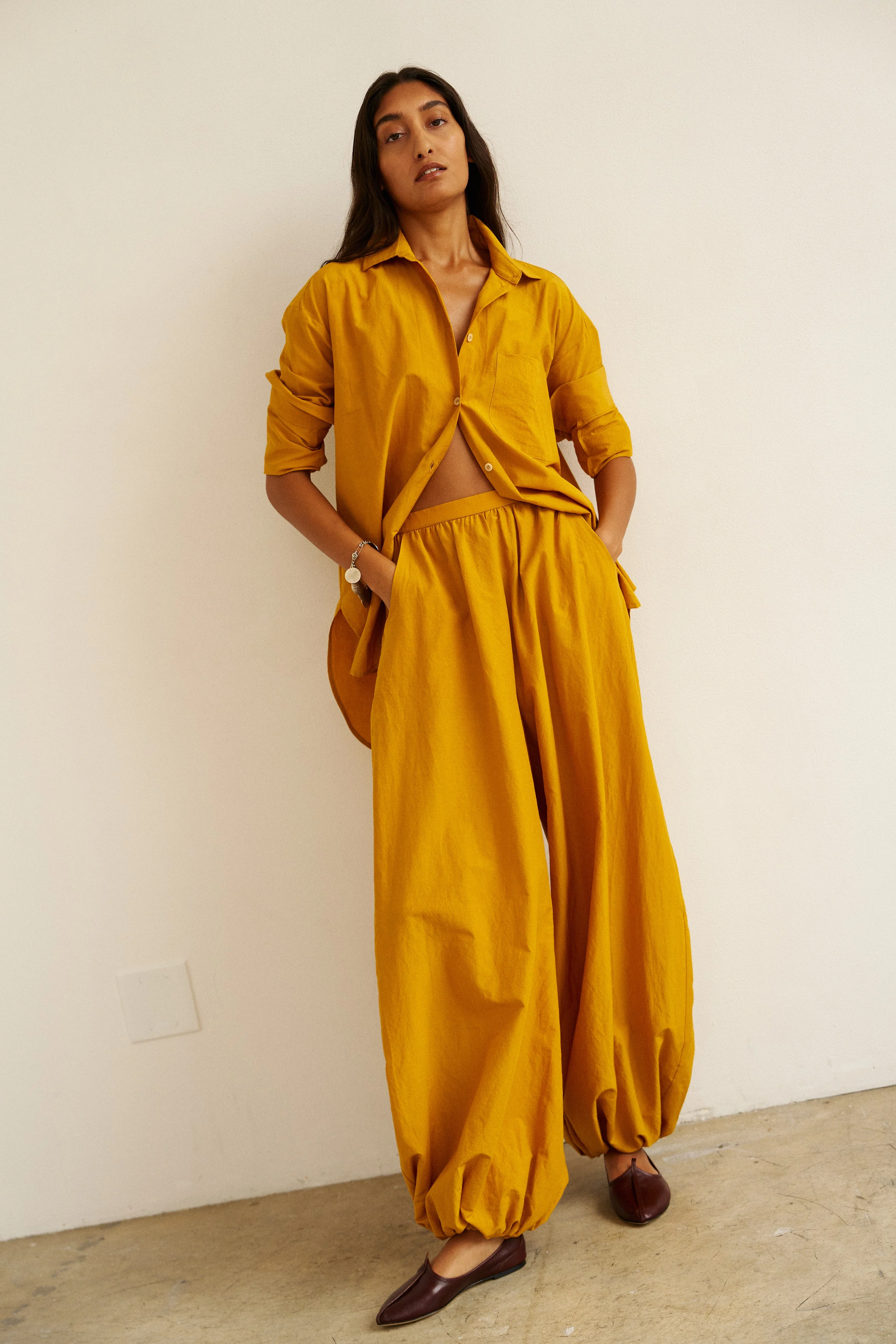 Jamie Haller - The Essential Shirt in Turmeric - Image 4