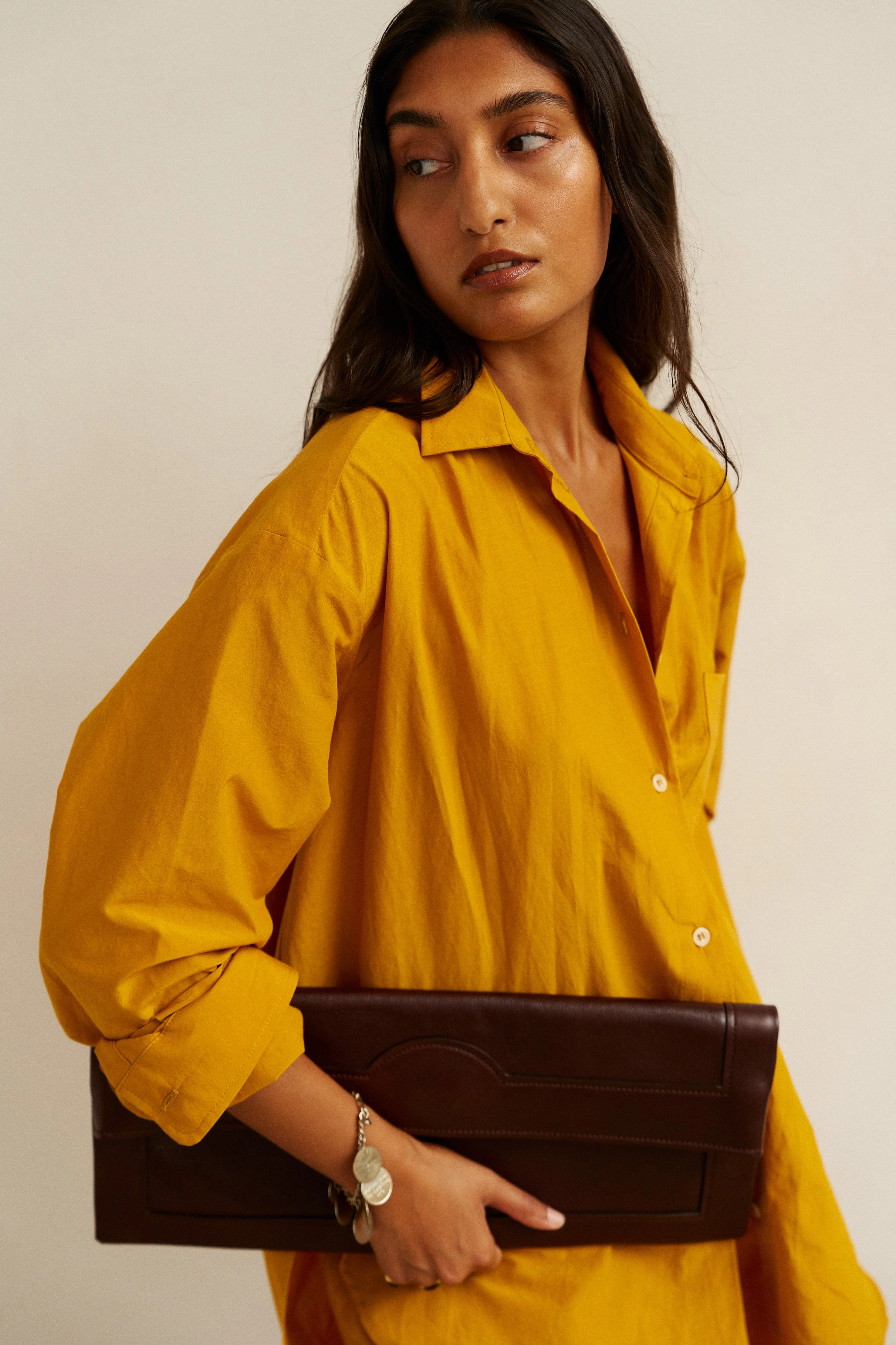 Jamie Haller - The Essential Shirt in Turmeric - Image 5