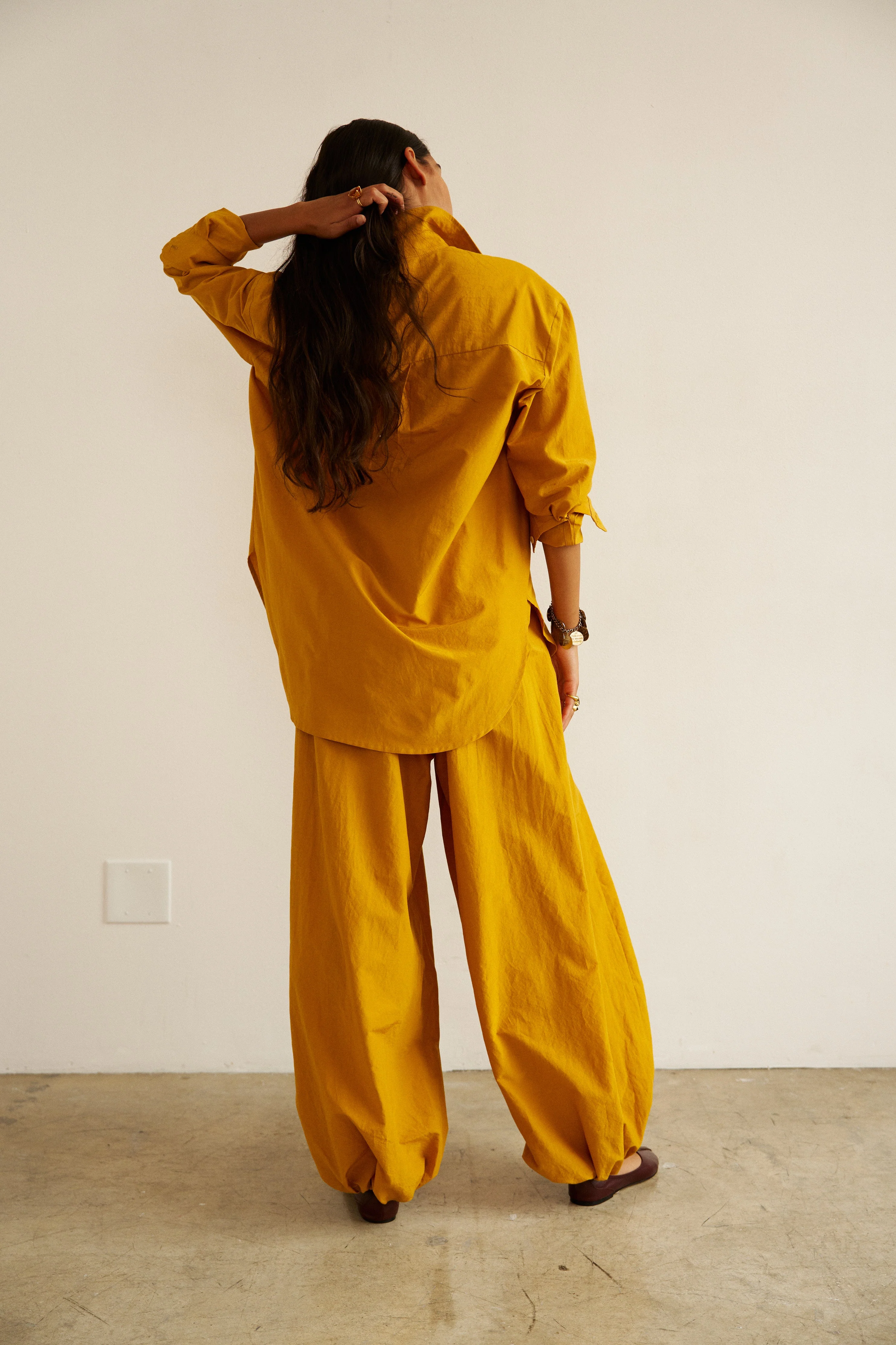 Jamie Haller - The Essential Shirt in Turmeric - Image 9