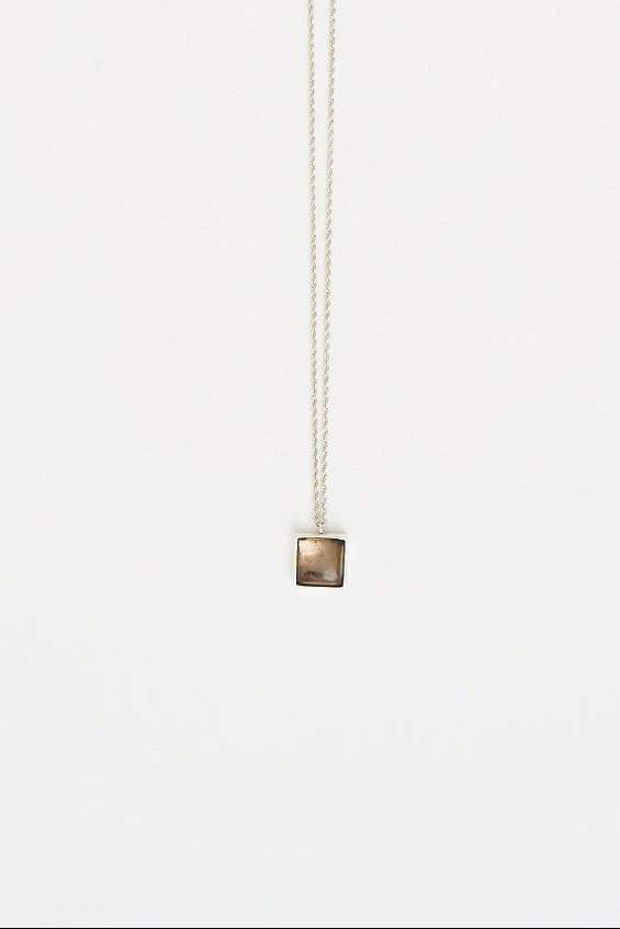 Jamie Haller - The Gemma Pendant Necklace in Smoky Quartz - Image 2