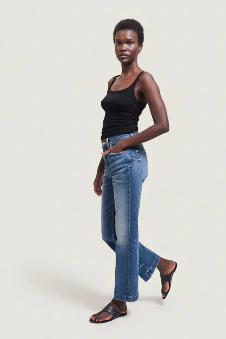 Jamie Haller - The Kenickie Blind Crease in Ione Indigo