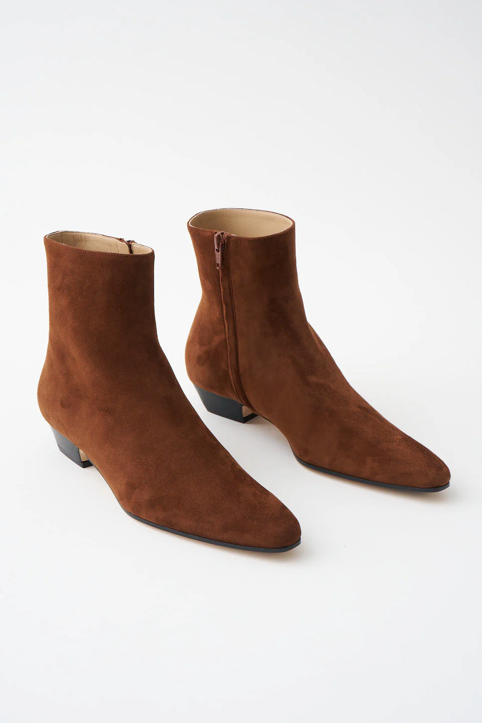 Jamie Haller - The Lennon Boot in Chocolate Suede - Image 2