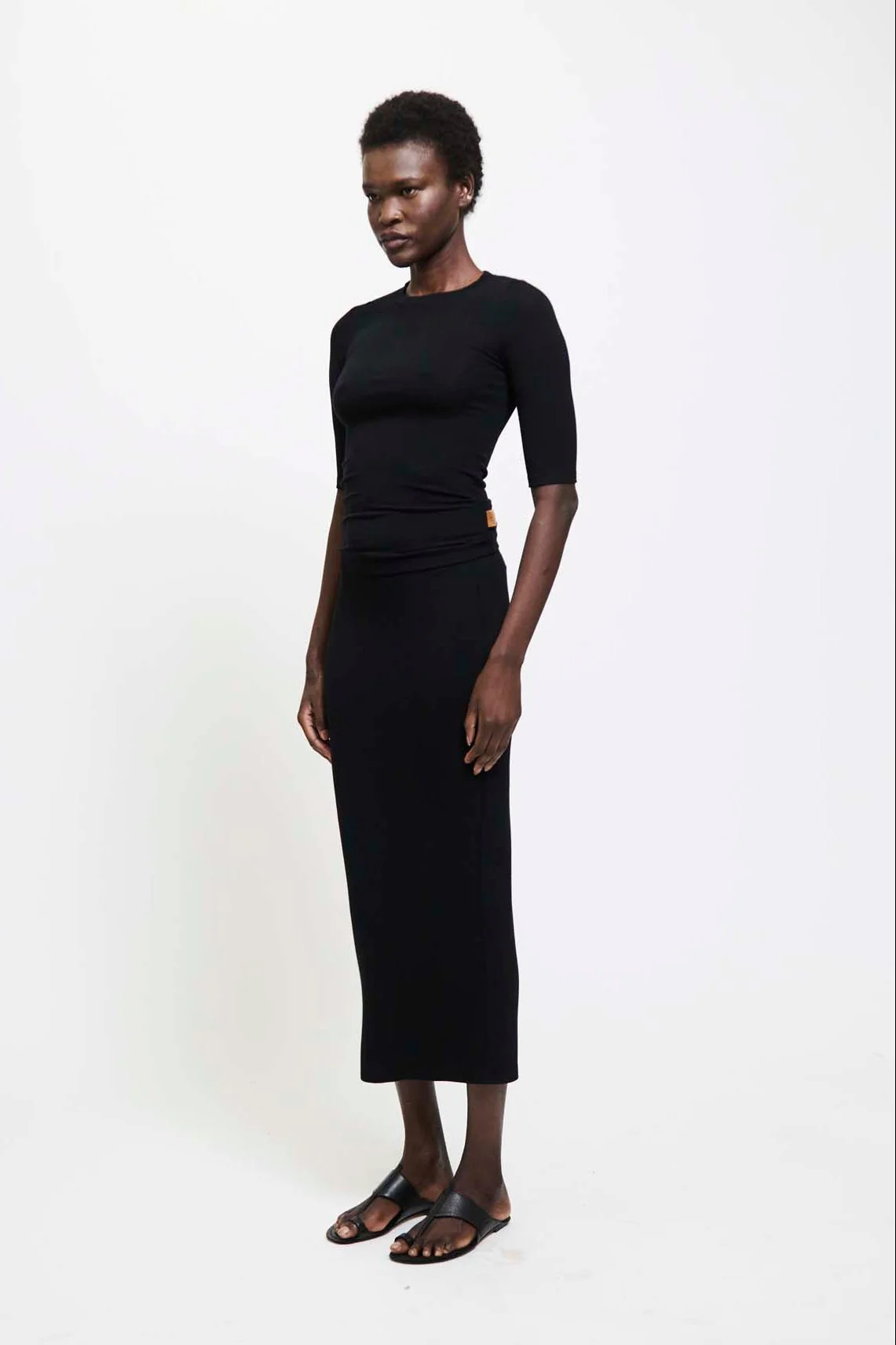 Jamie Haller - The Rib Pencil Skirt in Black - Image 5