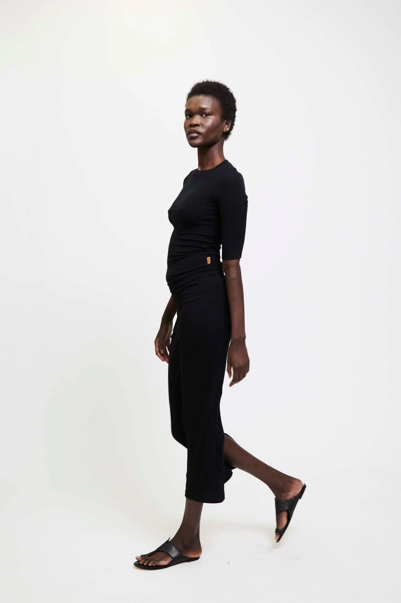 Jamie Haller - The Rib Pencil Skirt in Black - Image 7