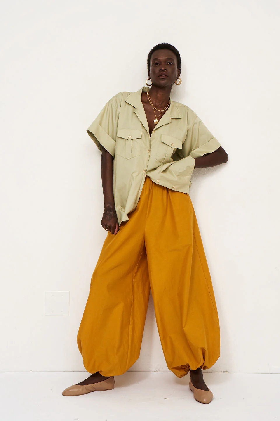 Jamie Haller - The Safari Shirt in Pistachio - Image 2