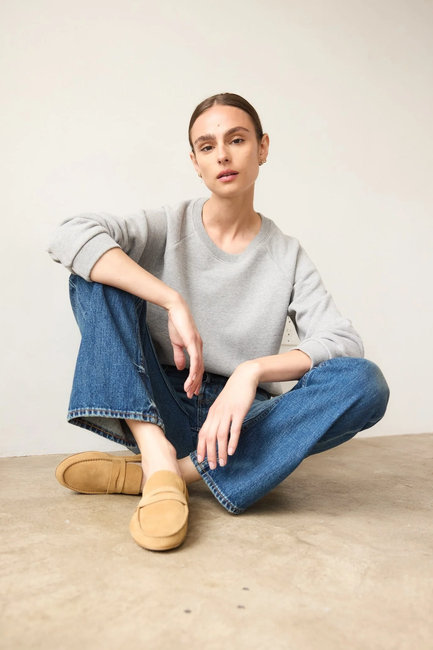 Jamie Haller - The Unlined Penny Loafer in Ambra - Image 2