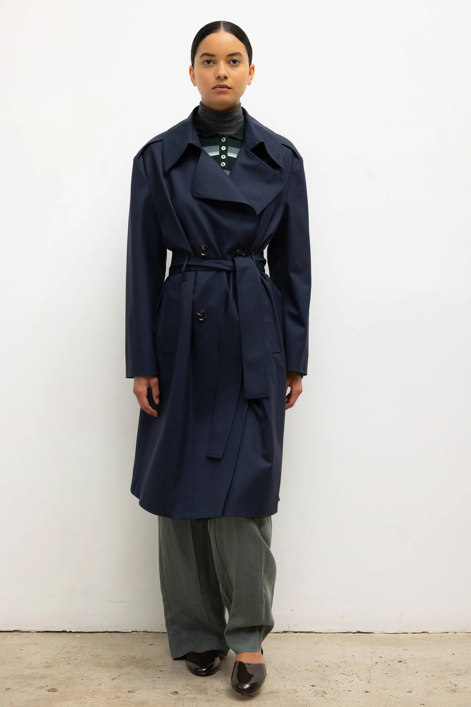 Leset - Jane Double Breasted Trench - Image 3