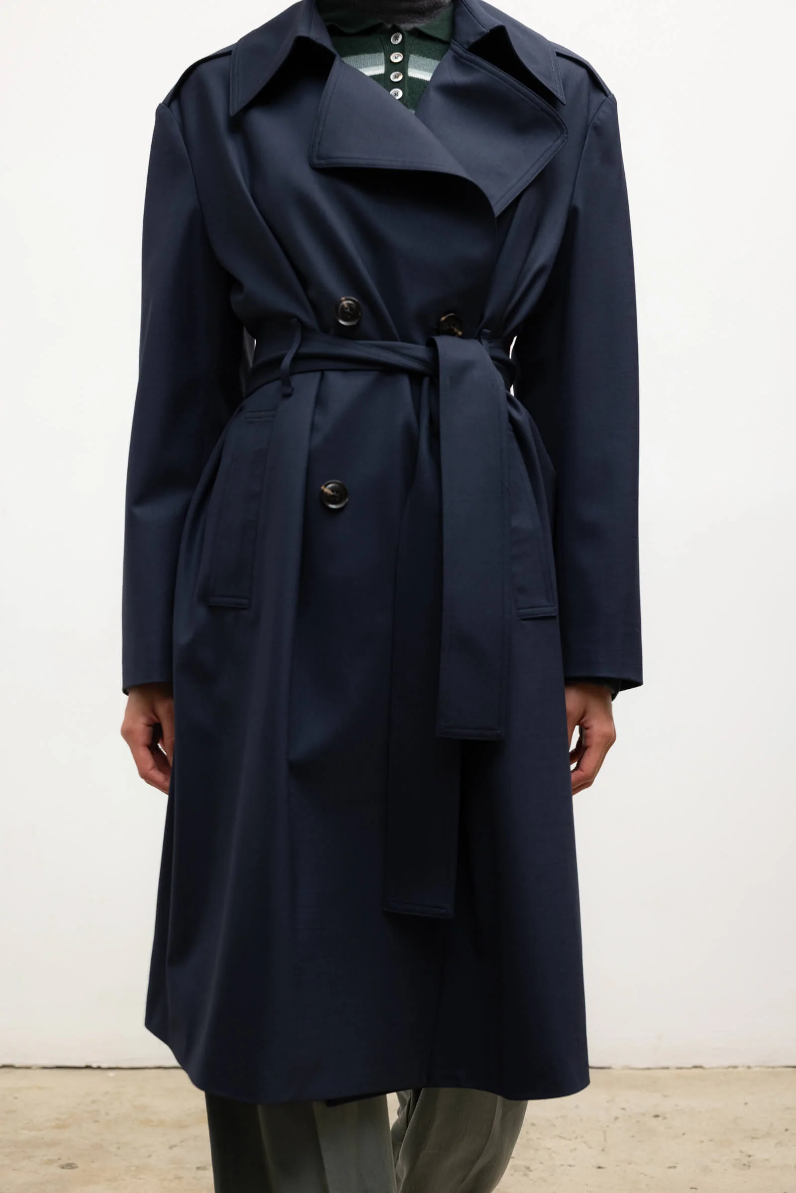 Leset - Jane Double Breasted Trench - Image 4