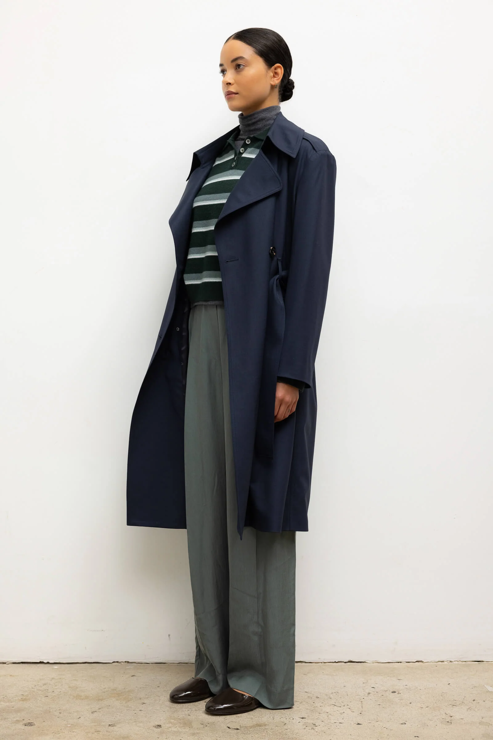 Leset - Jane Double Breasted Trench - Image 5