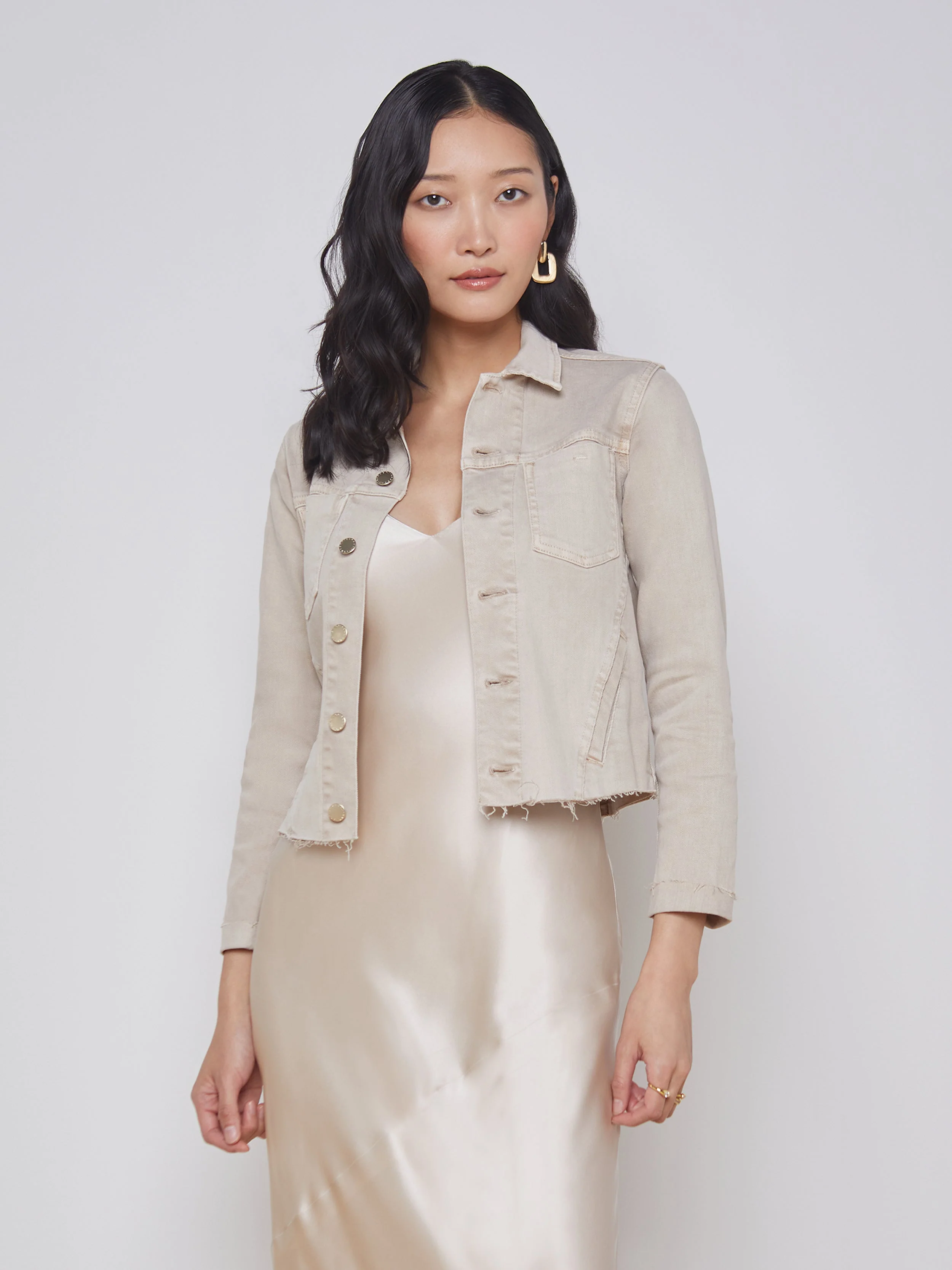 L'AGENCE - Janelle Jean Jacket - Image 6