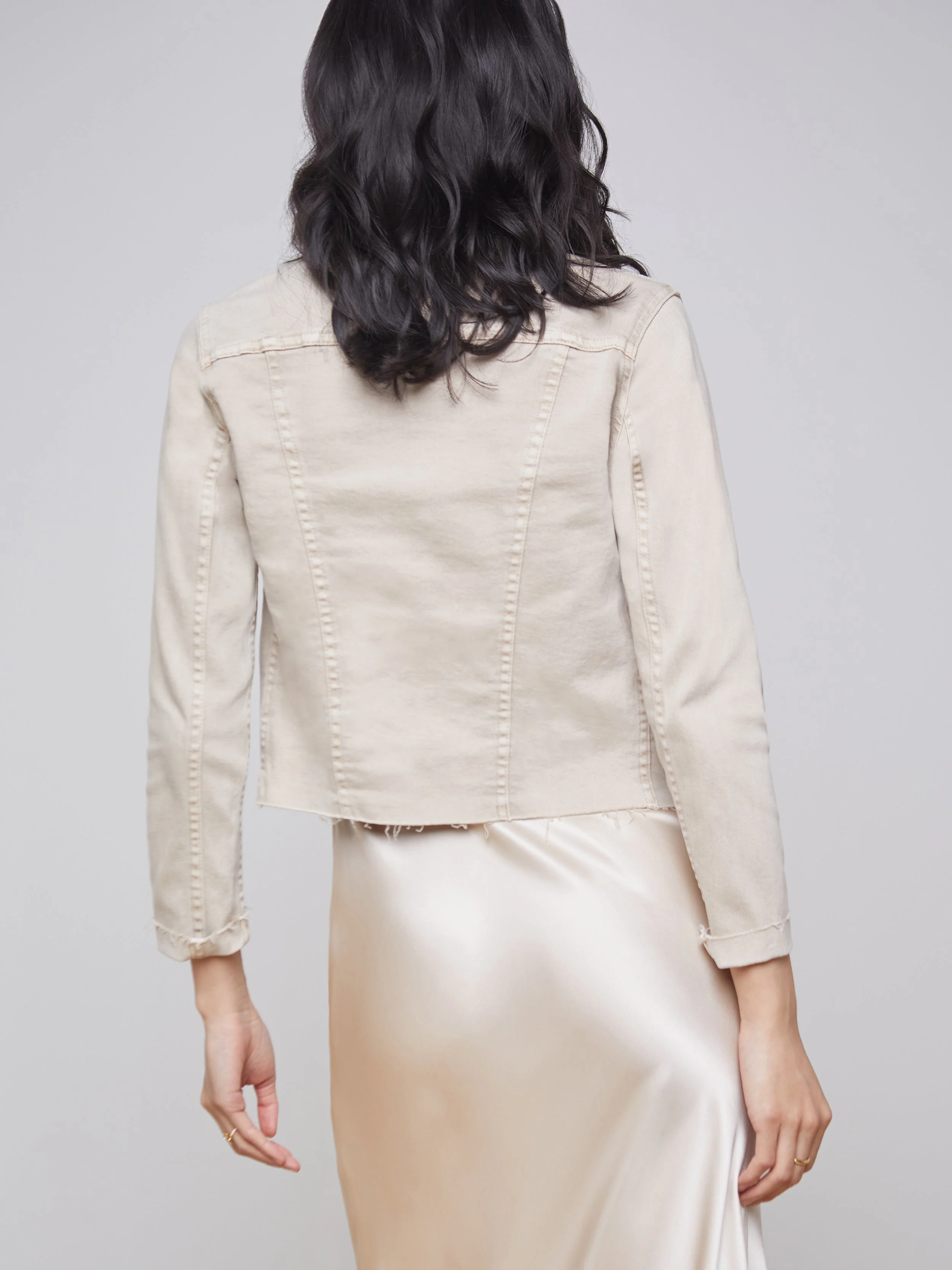 L'AGENCE - Janelle Jean Jacket - Image 8