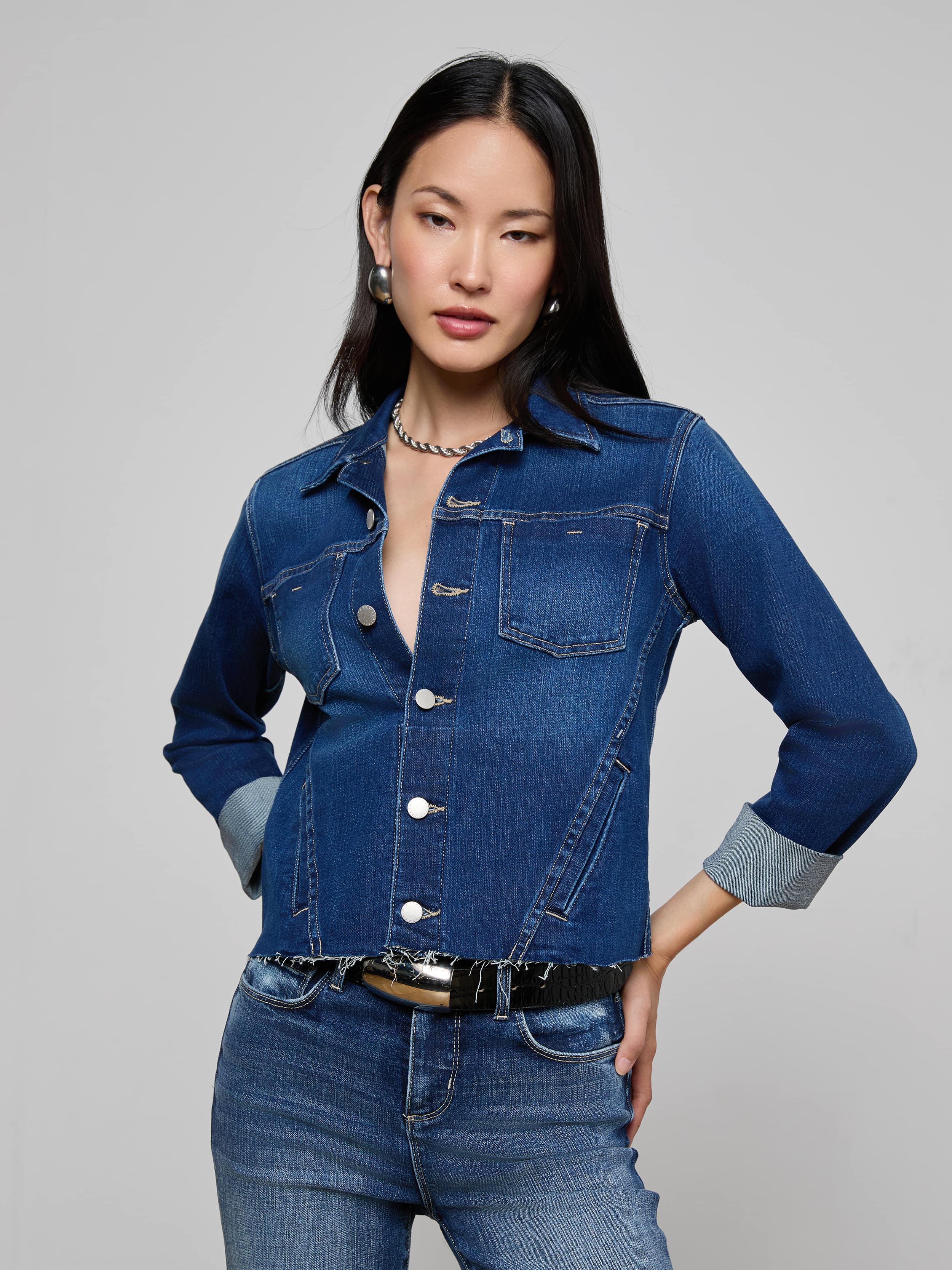 L'AGENCE - Janelle Jean Jacket