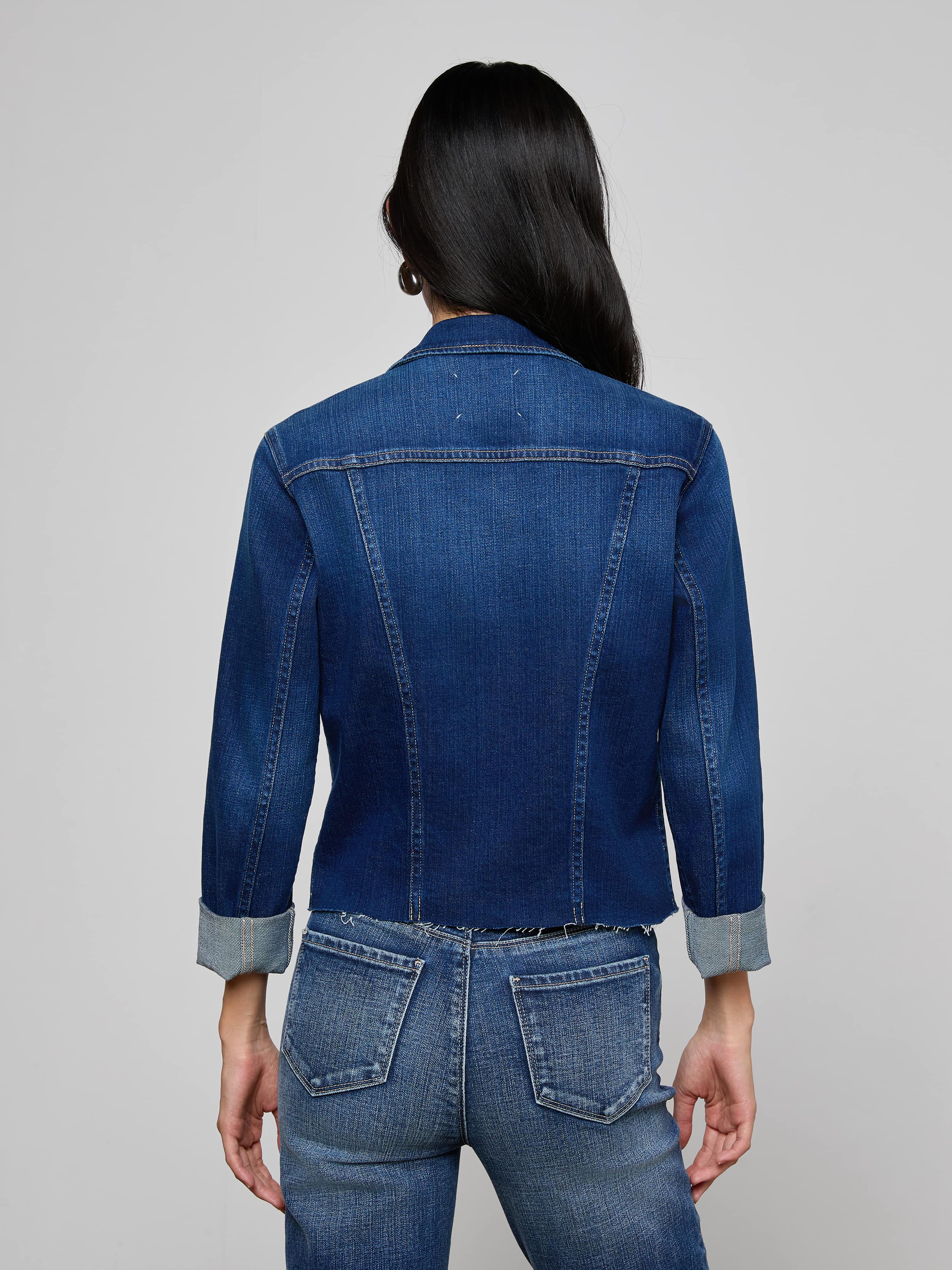 L'AGENCE - Janelle Jean Jacket - Image 10