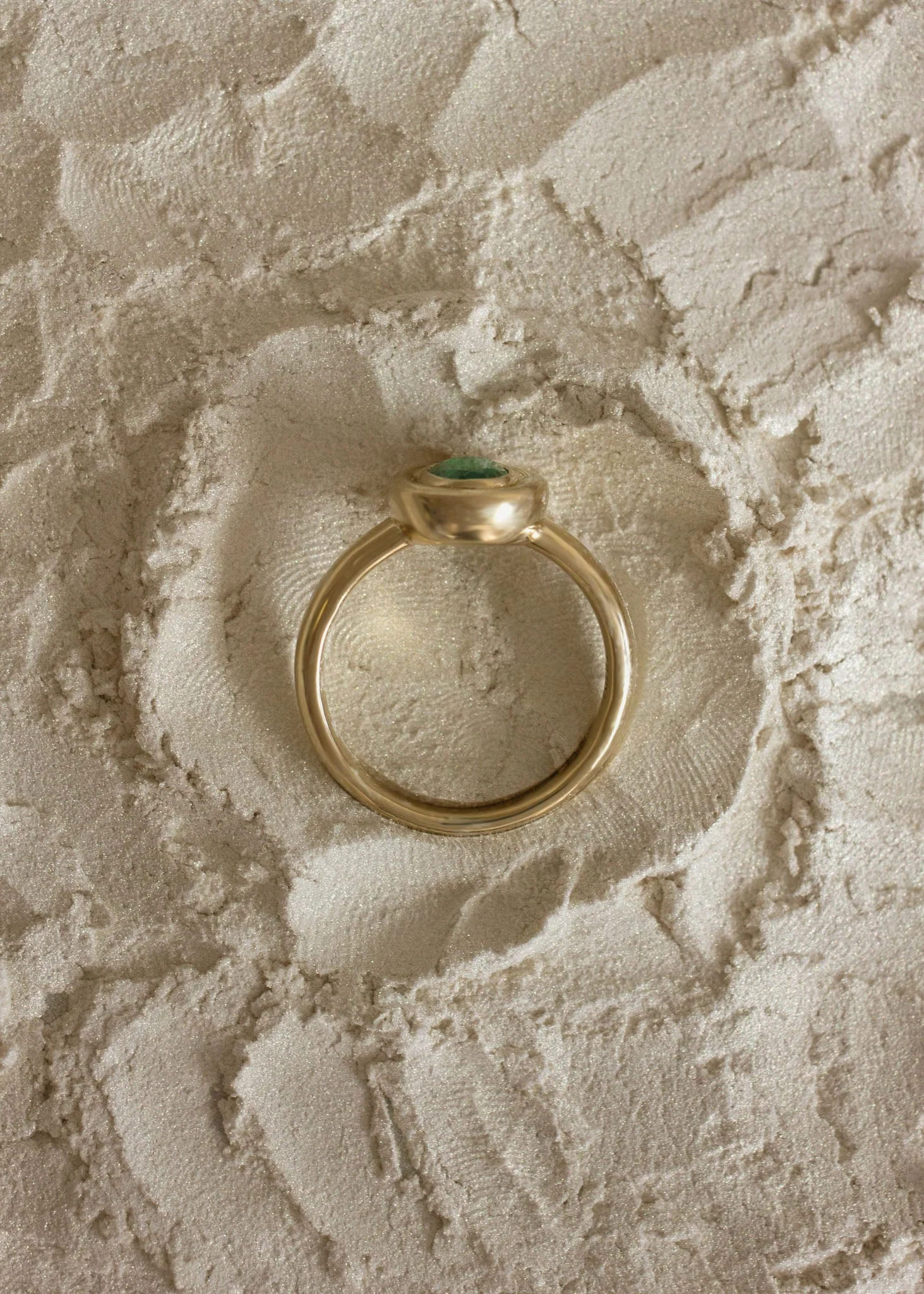 Kinn - Jardin Oval Ring Emerald - Image 4