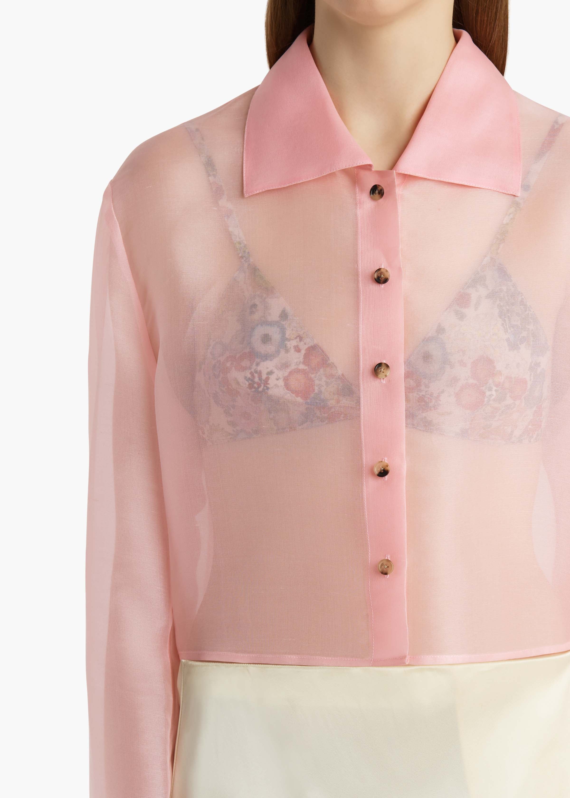 Khaite - Jasen Top in Petal Organza - Image 21