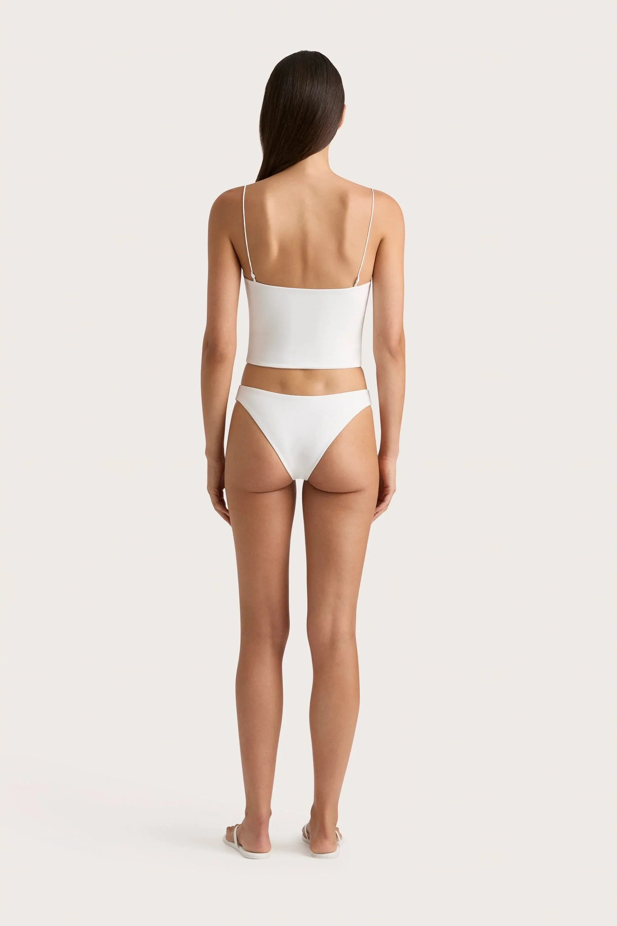 Faithfull - Jean Swim Top White - Final Sale - Image 4