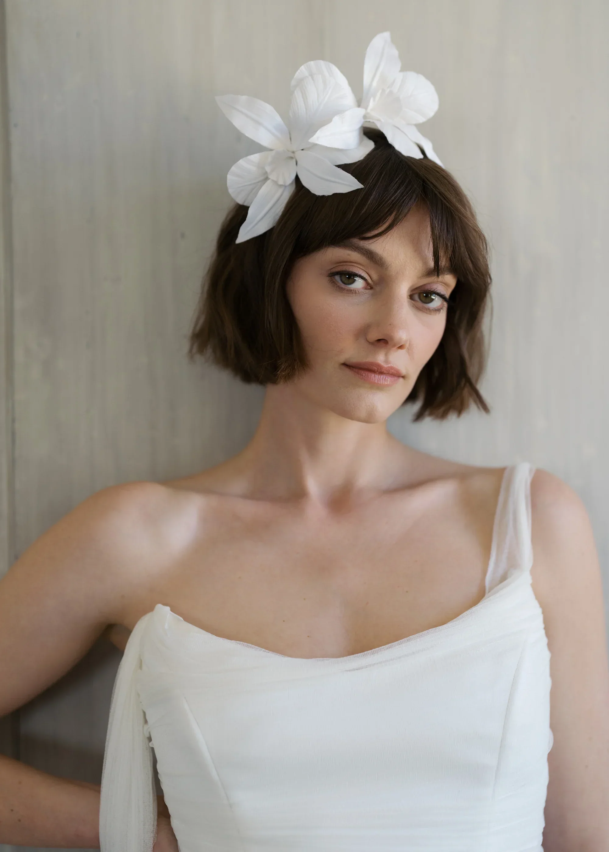 Jennifer Behr - Orchid Vine Headband - Image 2