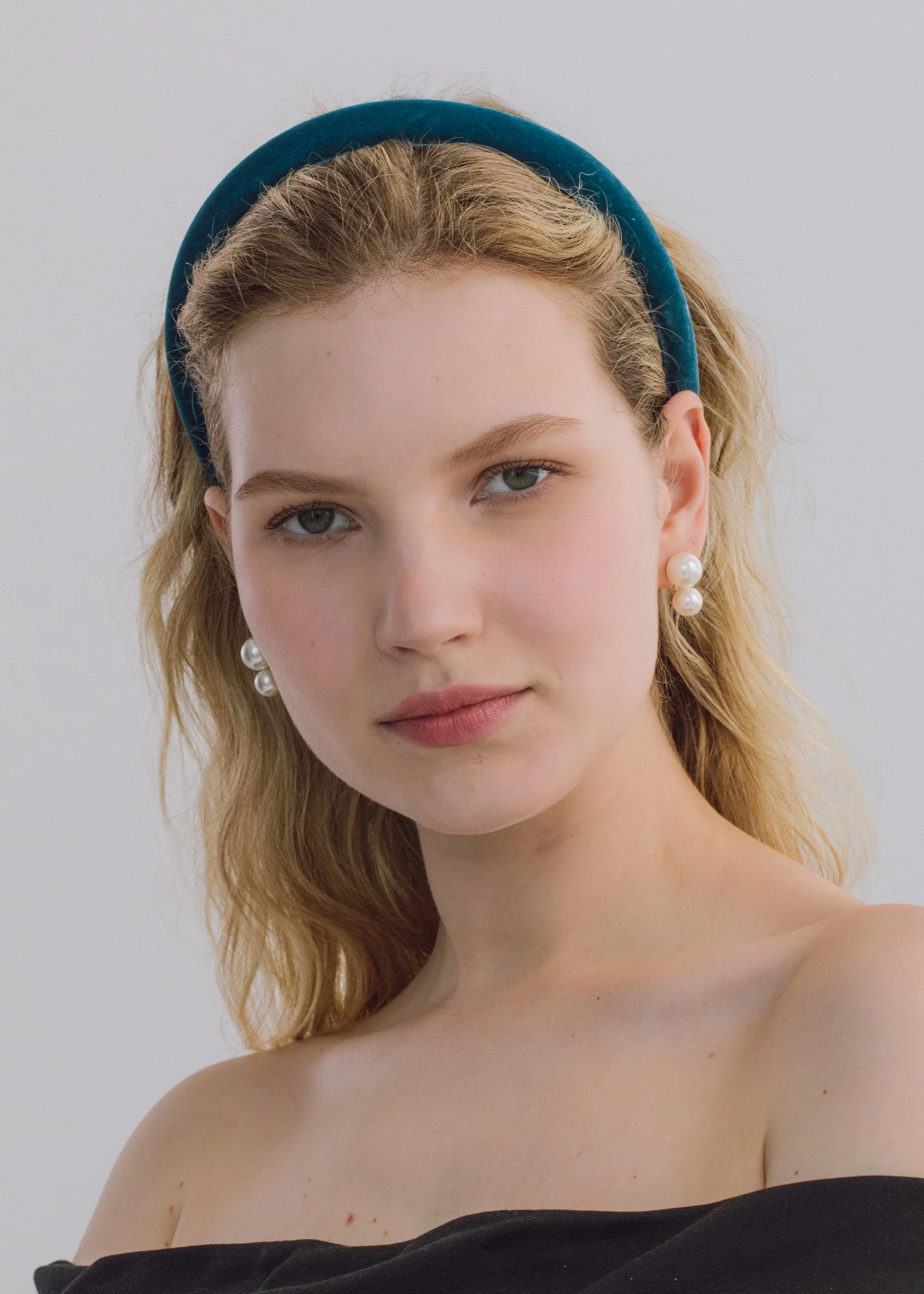 Jennifer Behr - Velvet Tiana Headband - Image 2