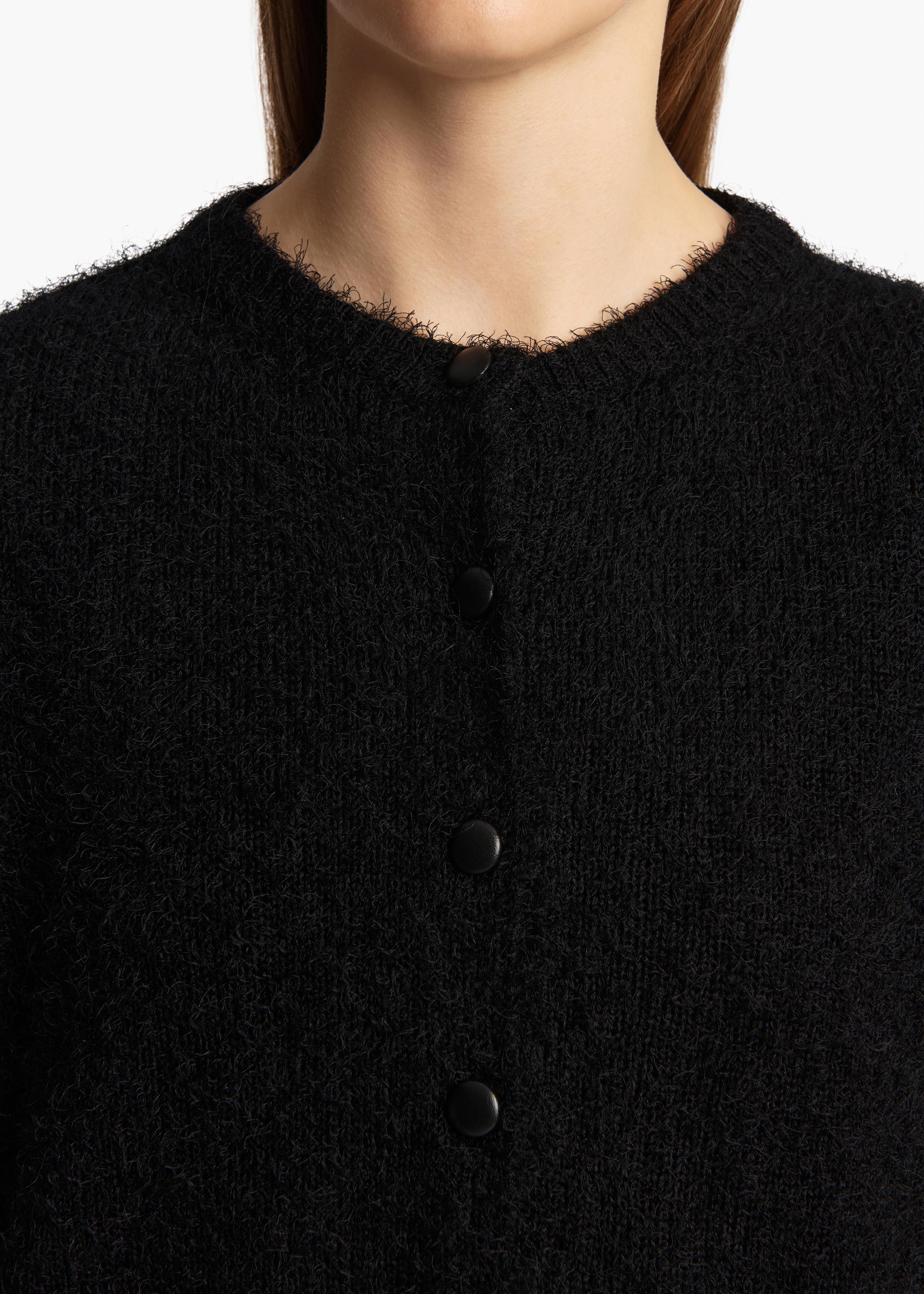 Khaite - Jules Cardigan in Black - Image 12