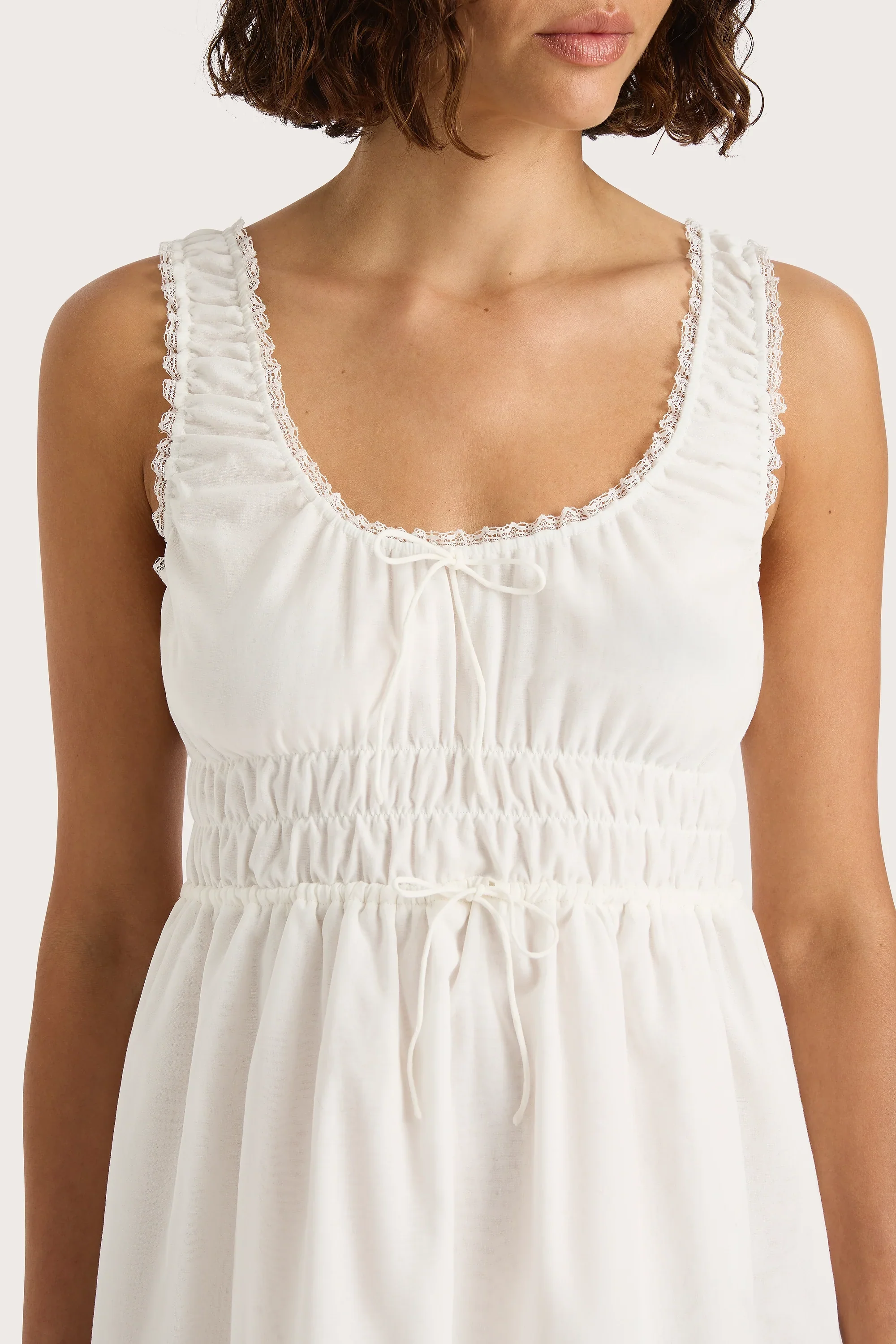 Faithfull - Juliet Mini Dress White - Final Sale - Image 3