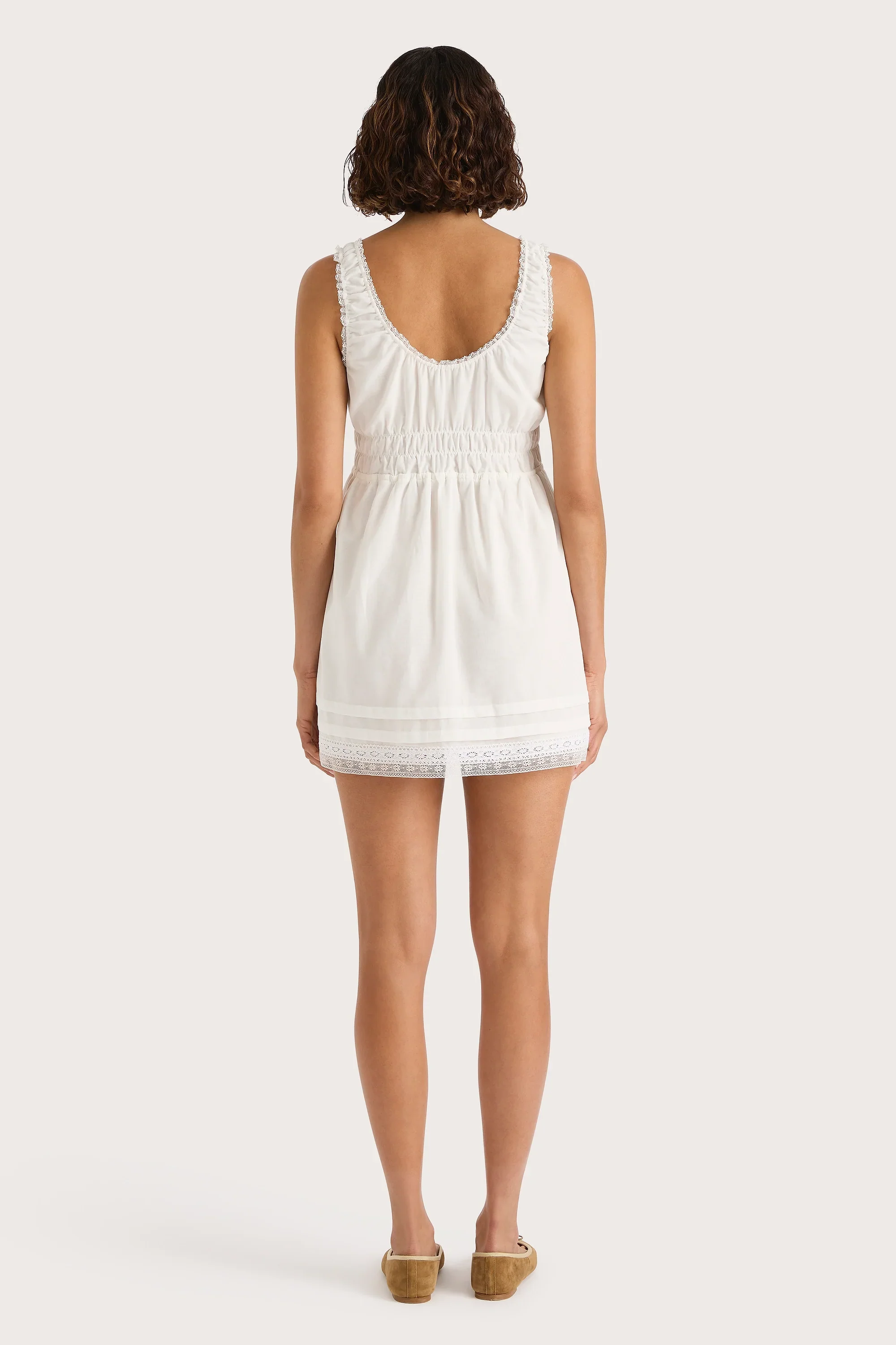 Faithfull - Juliet Mini Dress White - Final Sale - Image 5
