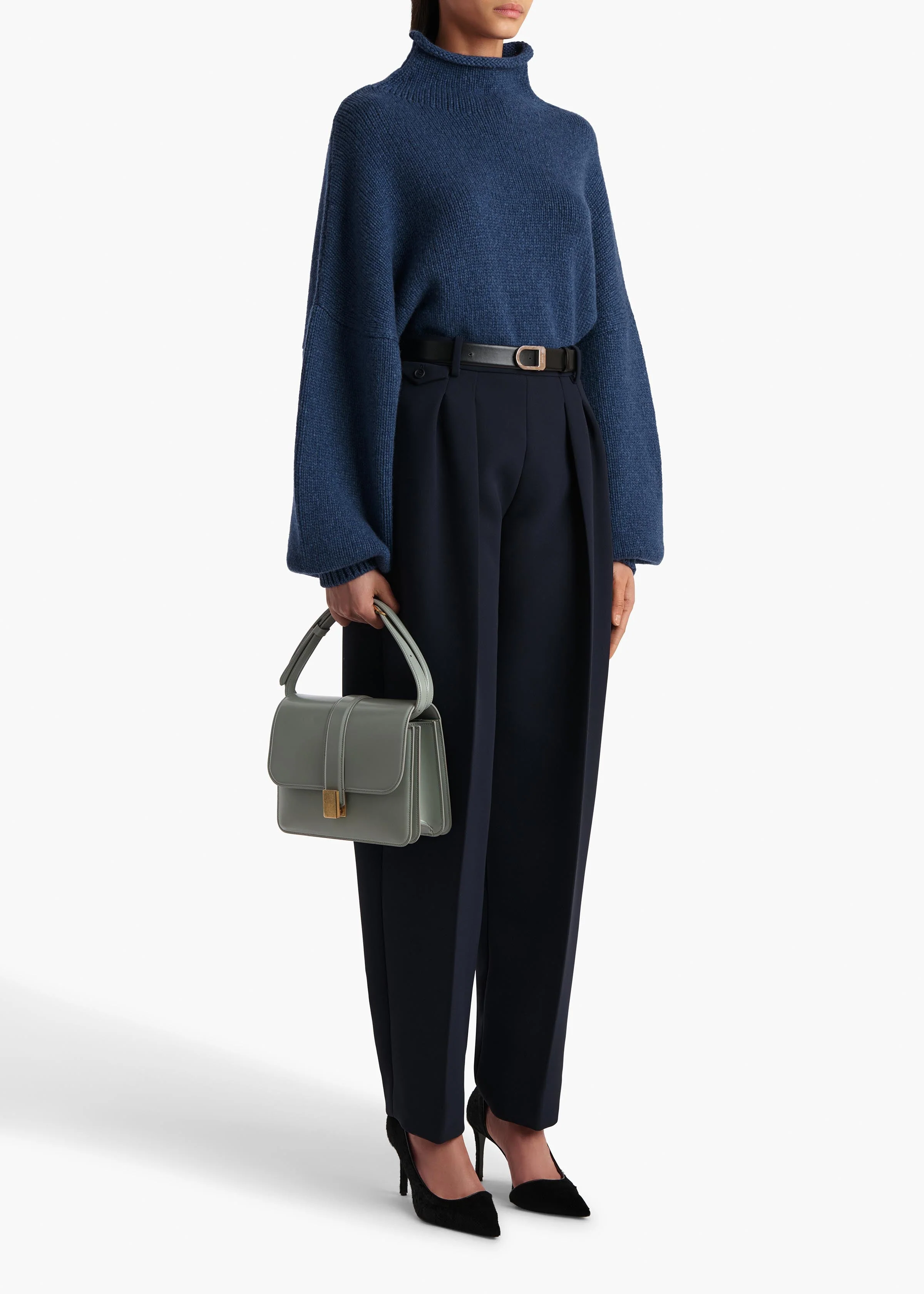 Khaite - Juniper Sweater in Indigo - Image 2
