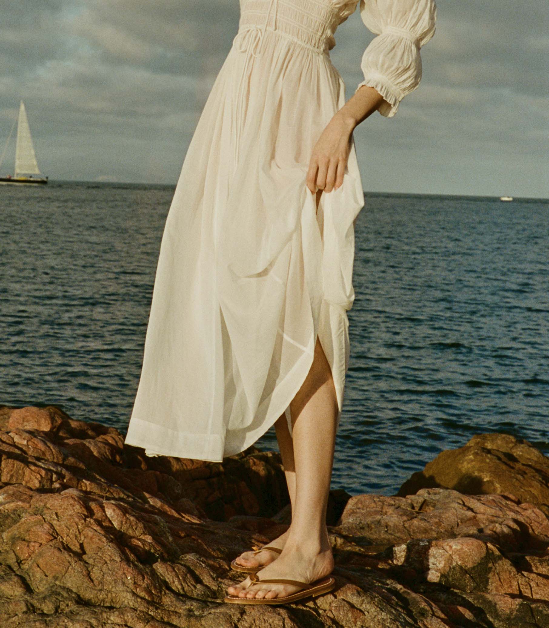 DÔEN - DOEN & K.JACQUES BAIE SANDAL -- TAN - Image 7