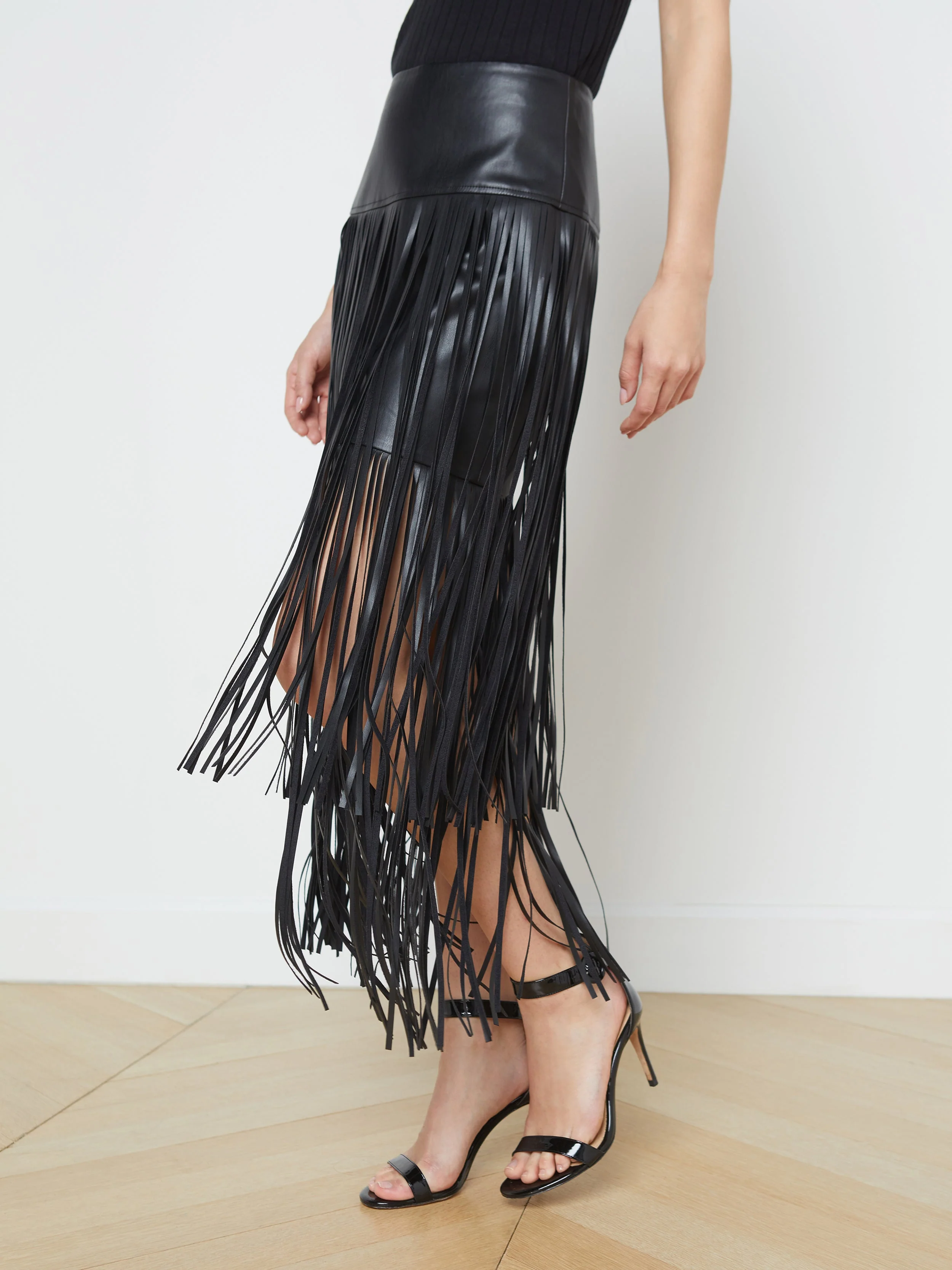 L'AGENCE - Karolina Fringe Skirt - Image 7