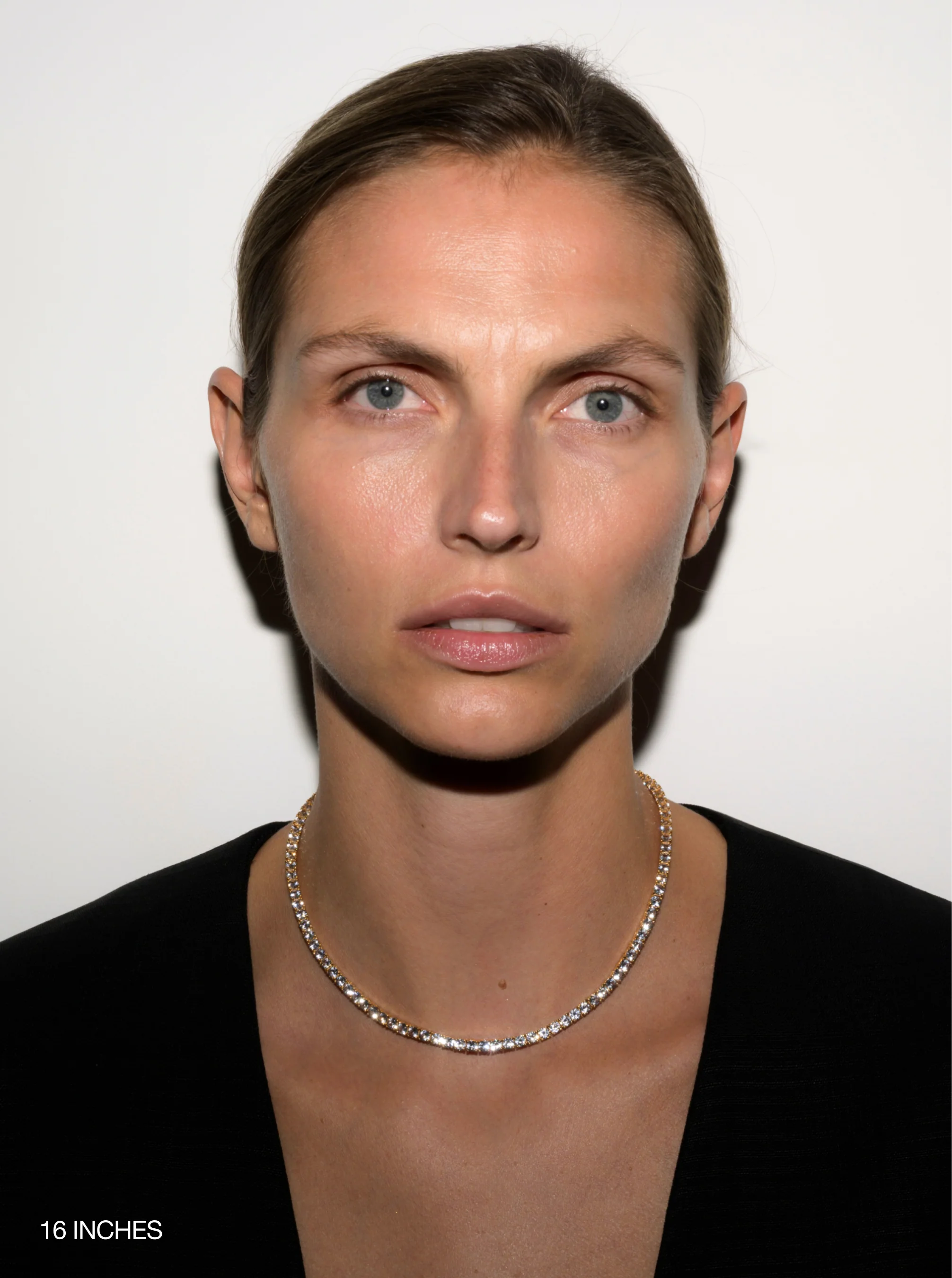 Dorsey - KATE RIVIÈRE NECKLACE IN 3.75MM LAB WHITE SAPPHIRE - Image 3