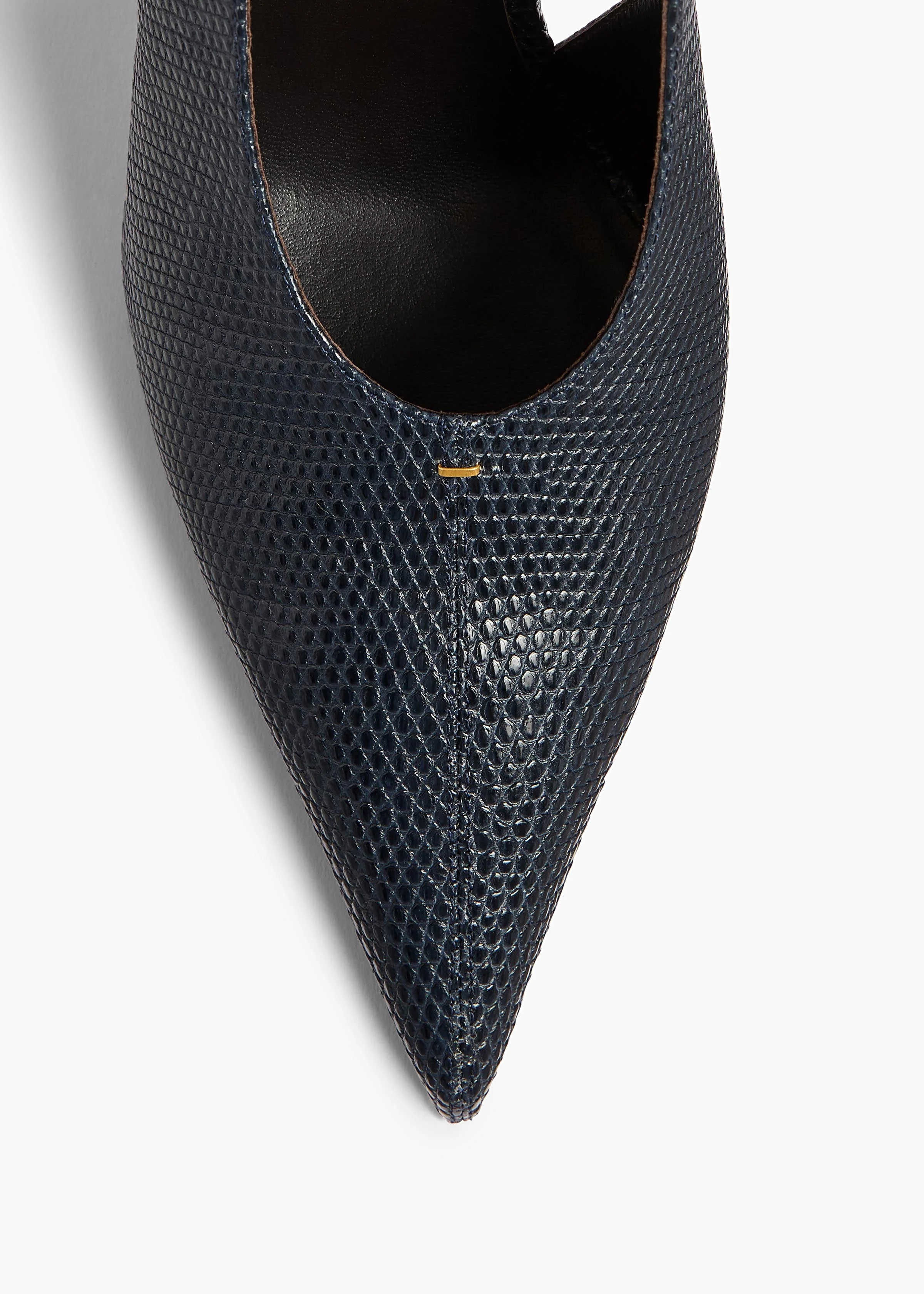 Khaite - Bella Pump in Midnight Lizard - Image 3