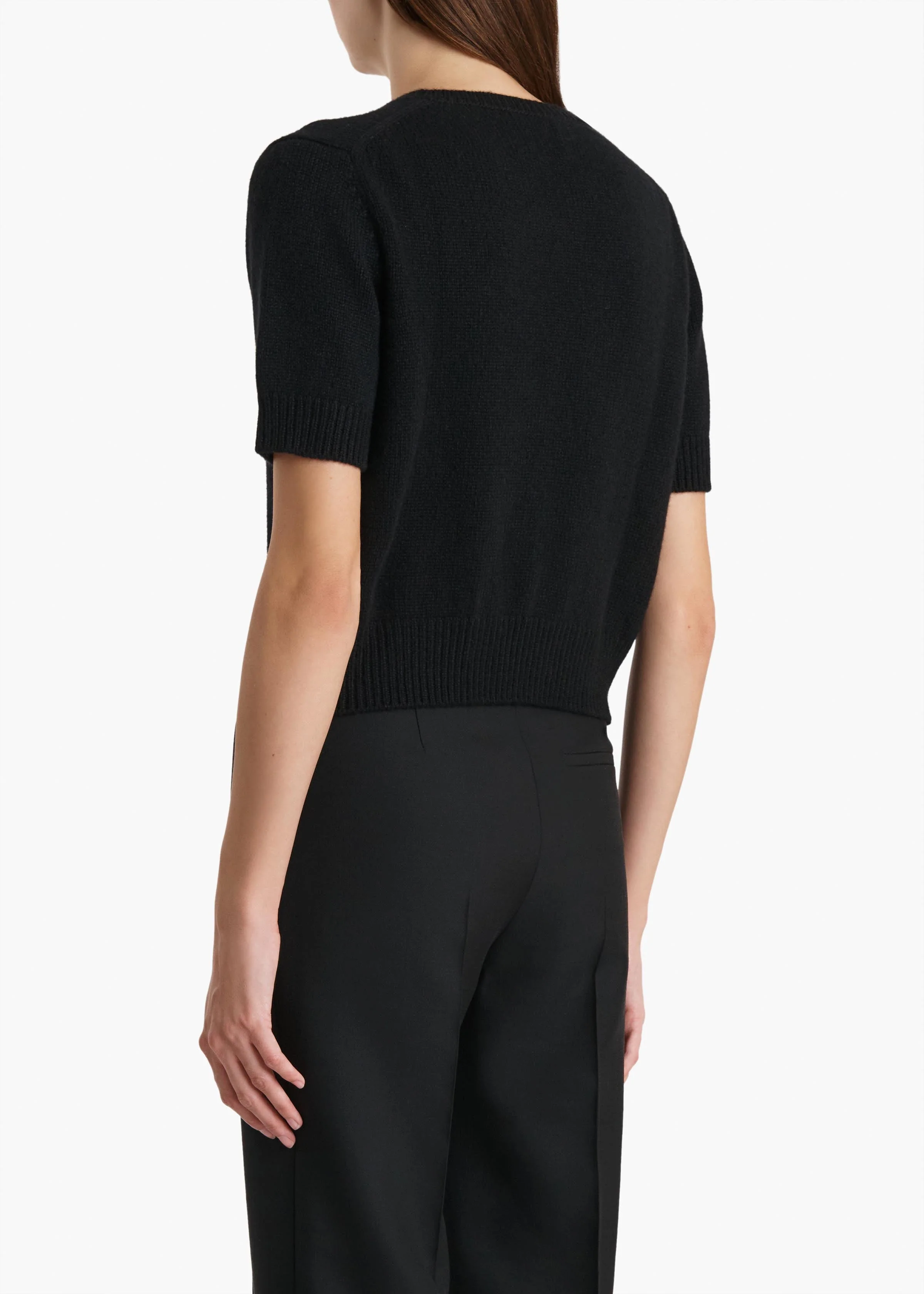 Khaite - Jas Sweater in Black - Image 4
