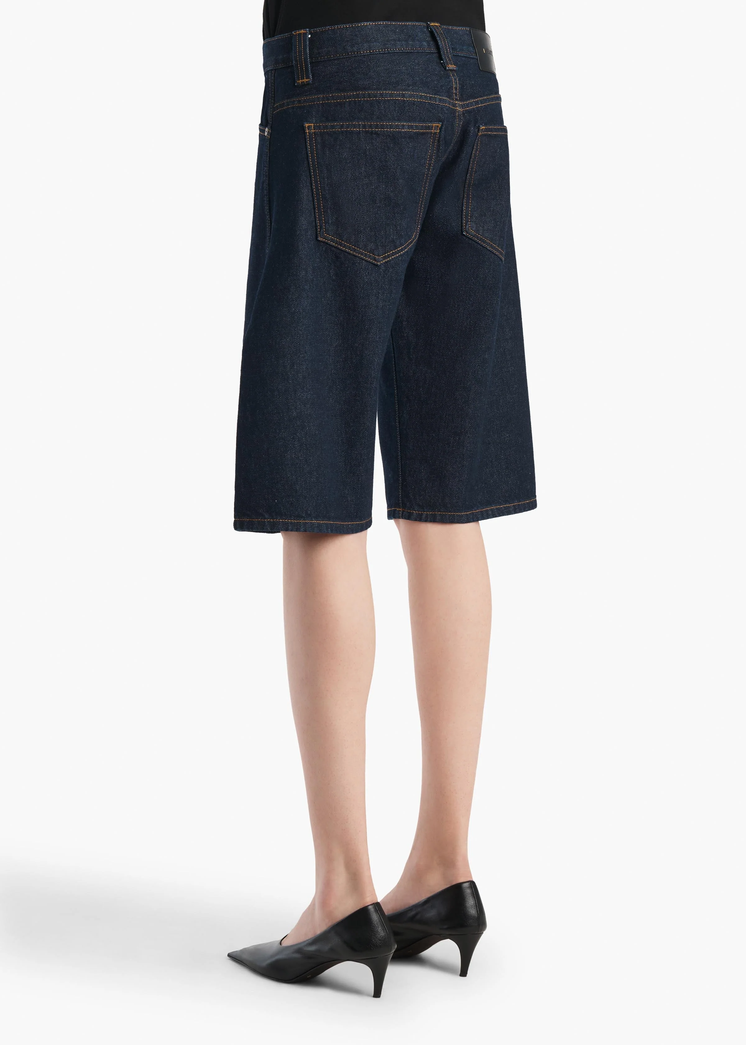 Khaite - Kinga Short in Benson - Image 4
