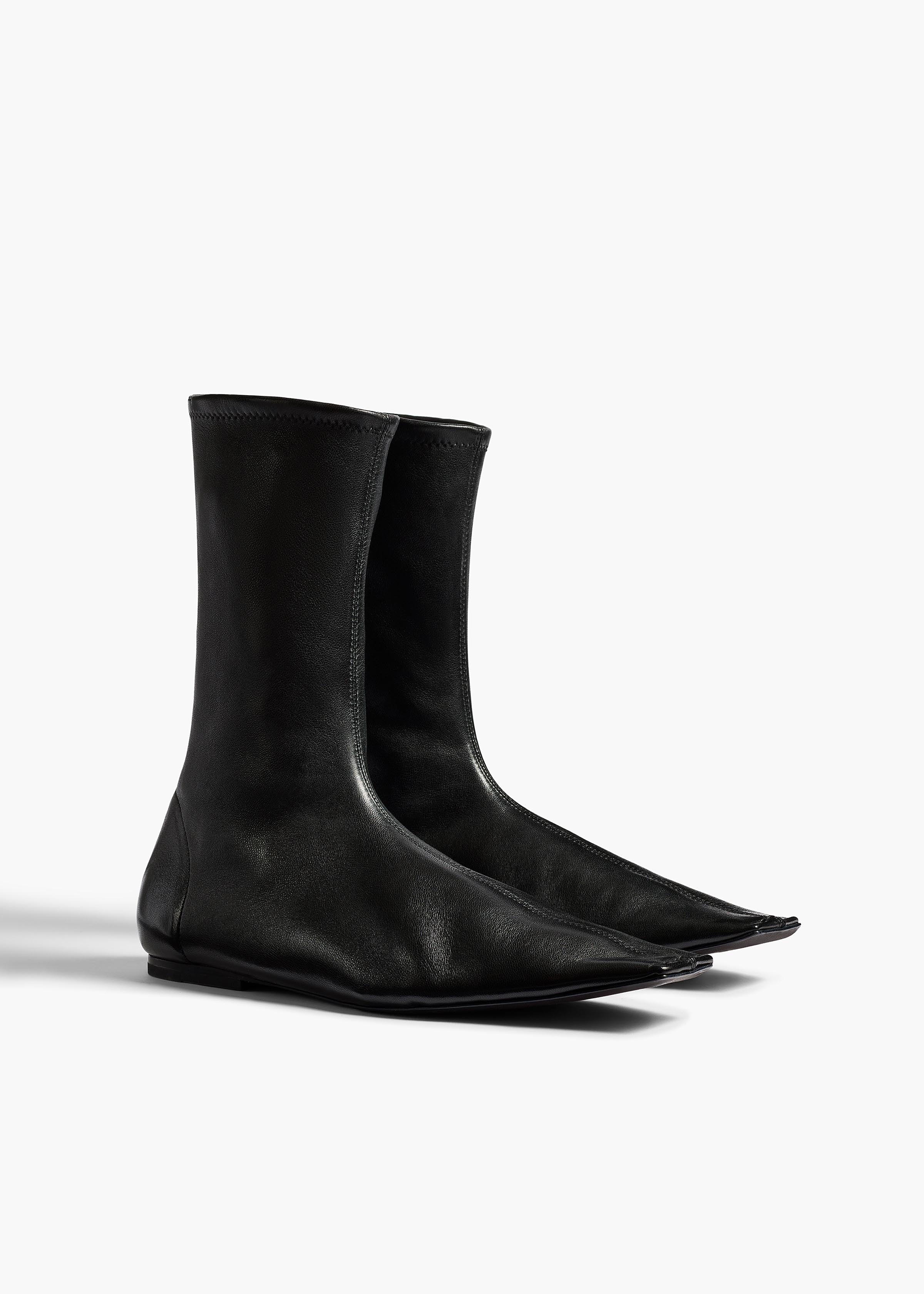 Khaite - Marlene Boot in Black - Image 4