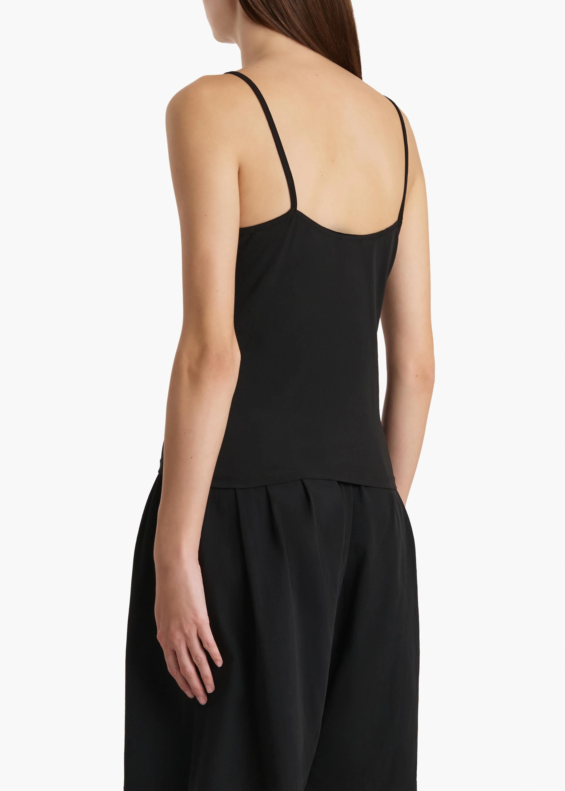 Khaite - Moss Cami in Black - Image 4