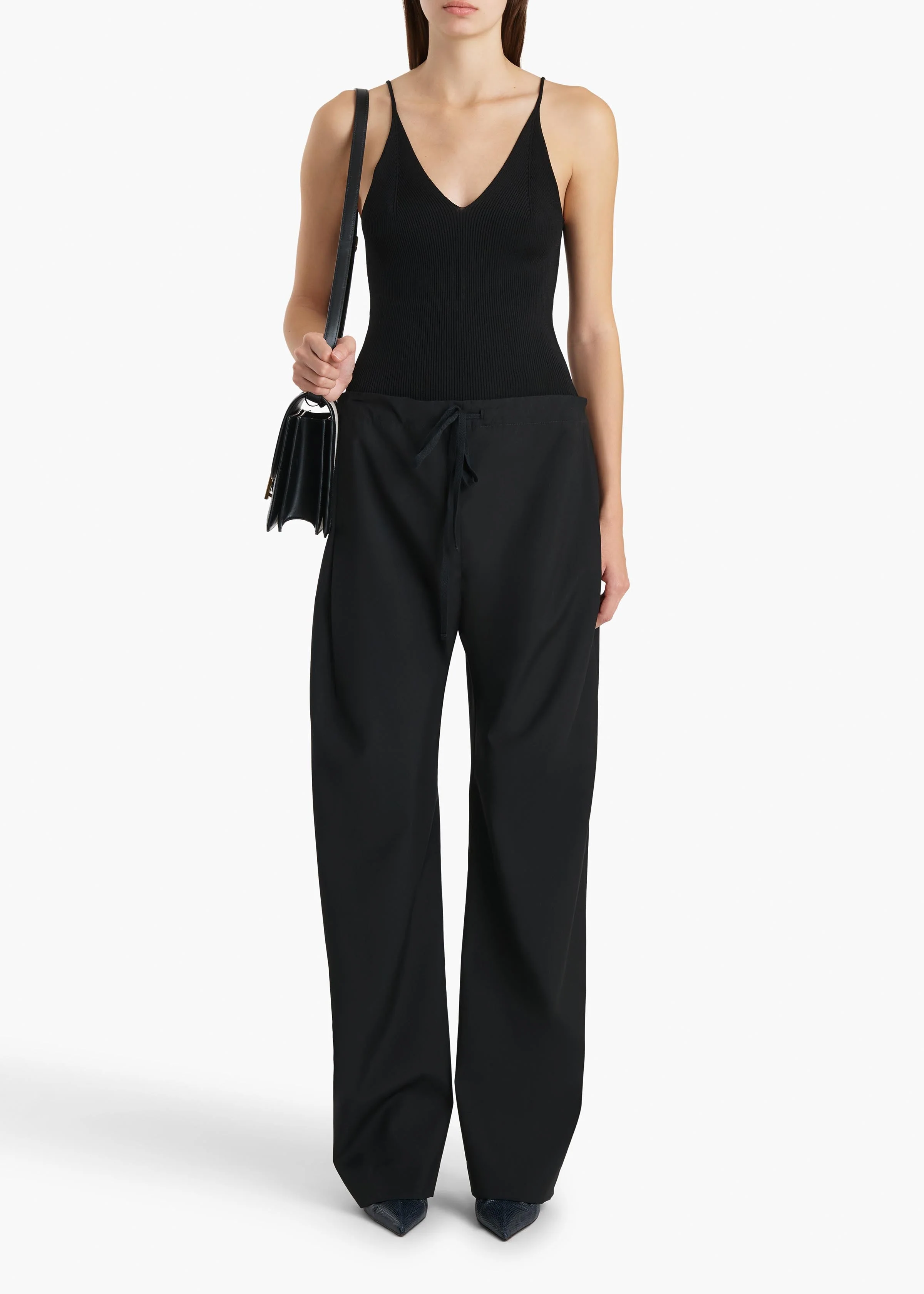 Khaite - Rohen Pant in Dark Navy - Image 2