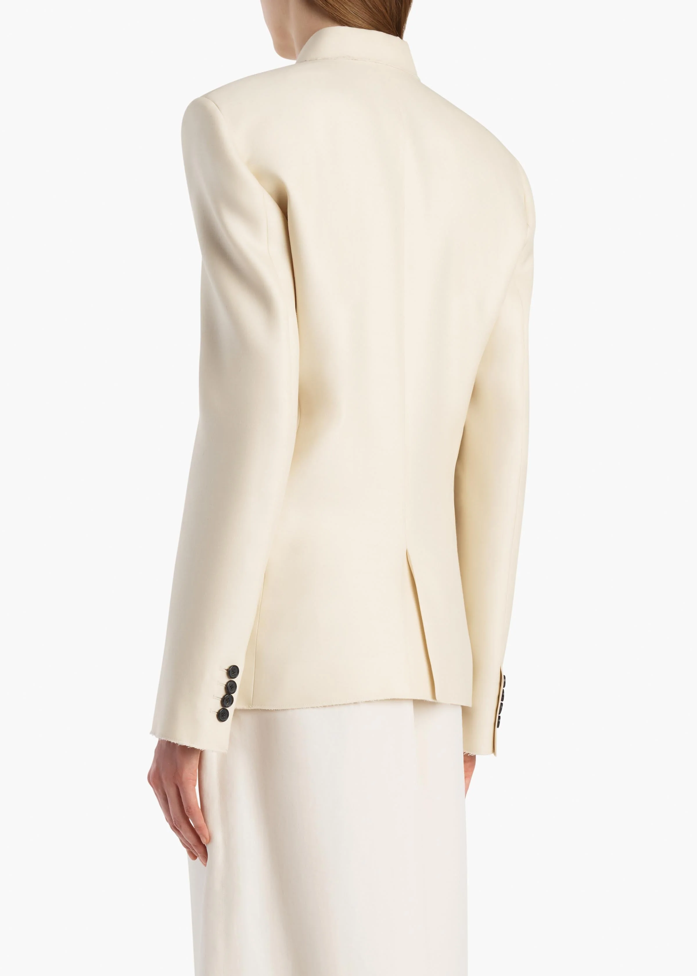 Khaite - Rolo Jacket in Ivory Glow - Image 4